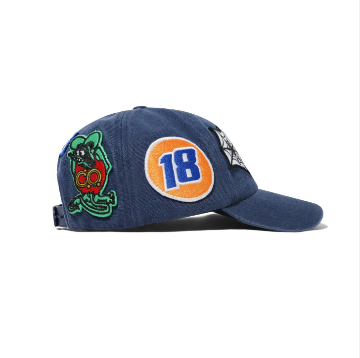 Cash Only - Service 6 Panel Cap Navy - Image 3
