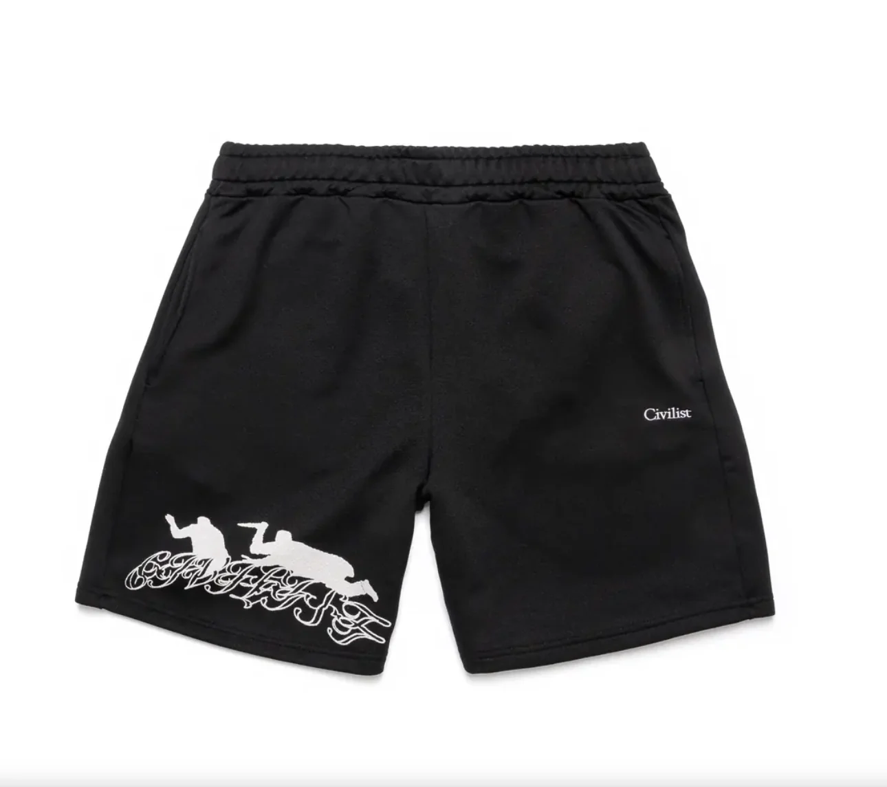 Civilist - Stab Mesh Shorts Black