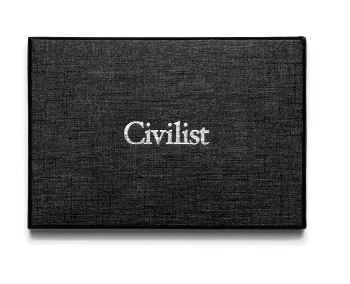 Civilist - Zippered Leather Pouch Black - Image 4