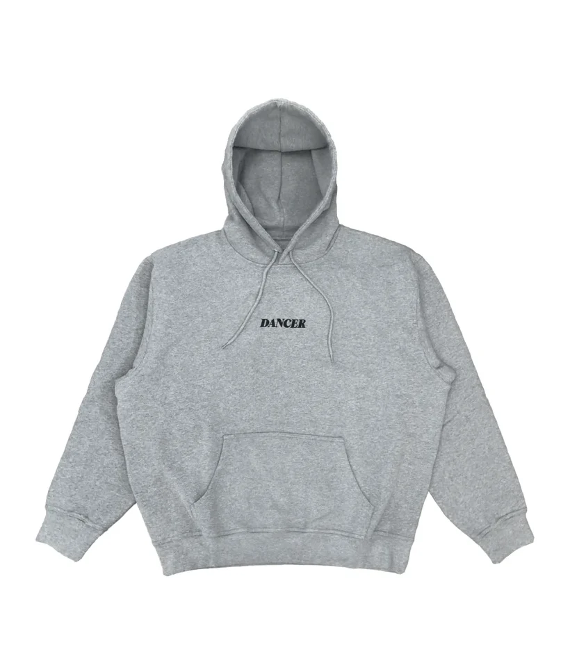 Dancer - Italic Hoodie Heather Grey