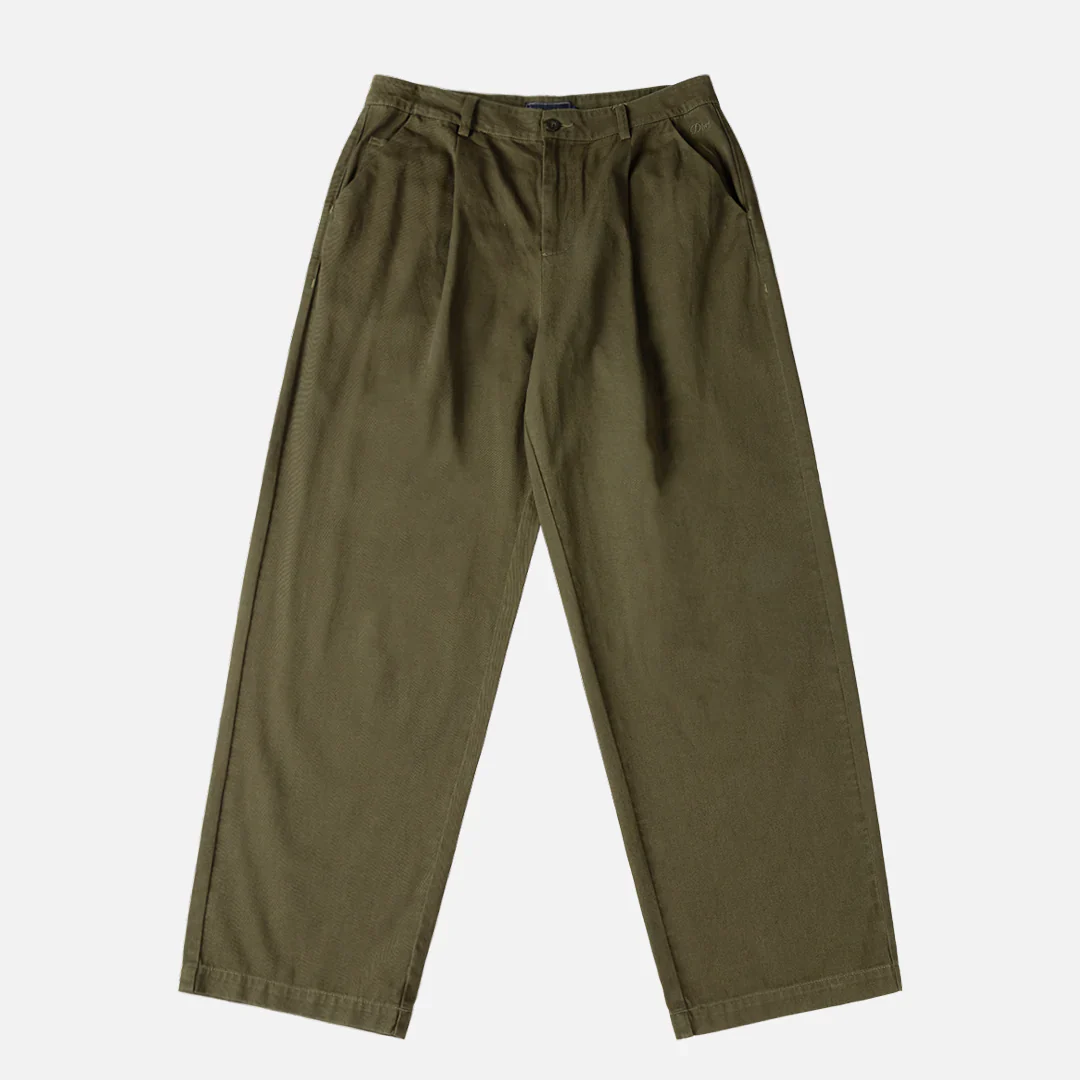Dime - Baggy Chino Pant Forest Green