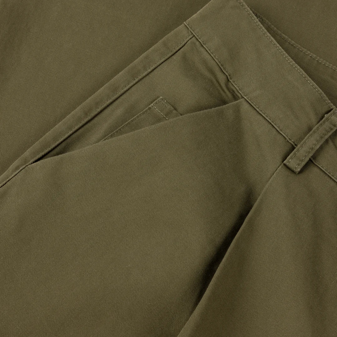 Dime - Baggy Chino Pant Forest Green - Image 5