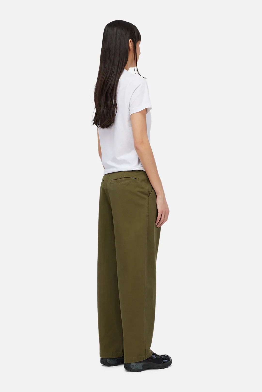 Dime - Baggy Chino Pant Forest Green - Image 7