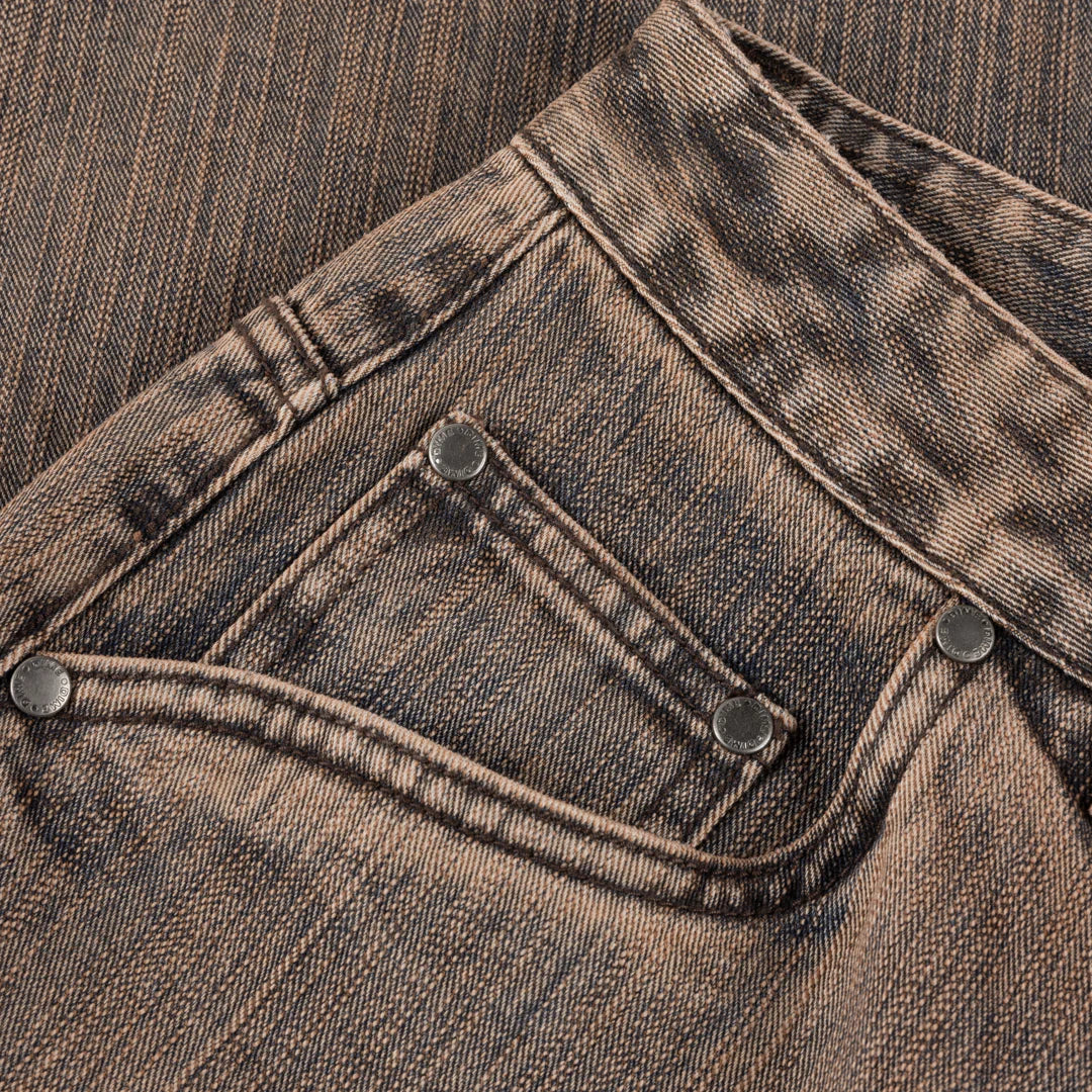 Dime - Classic Denim Shorts Premium Brown - Image 5