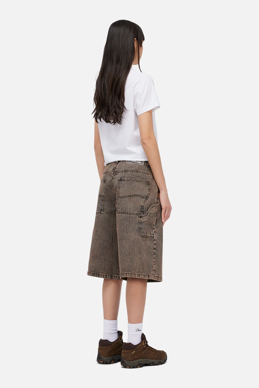 Dime - Classic Denim Shorts Premium Brown - Image 7