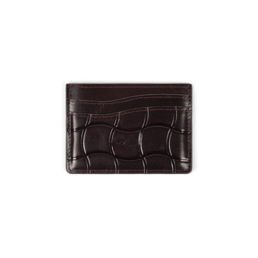 Dime - Classic Quilted Cardholder Burgundy