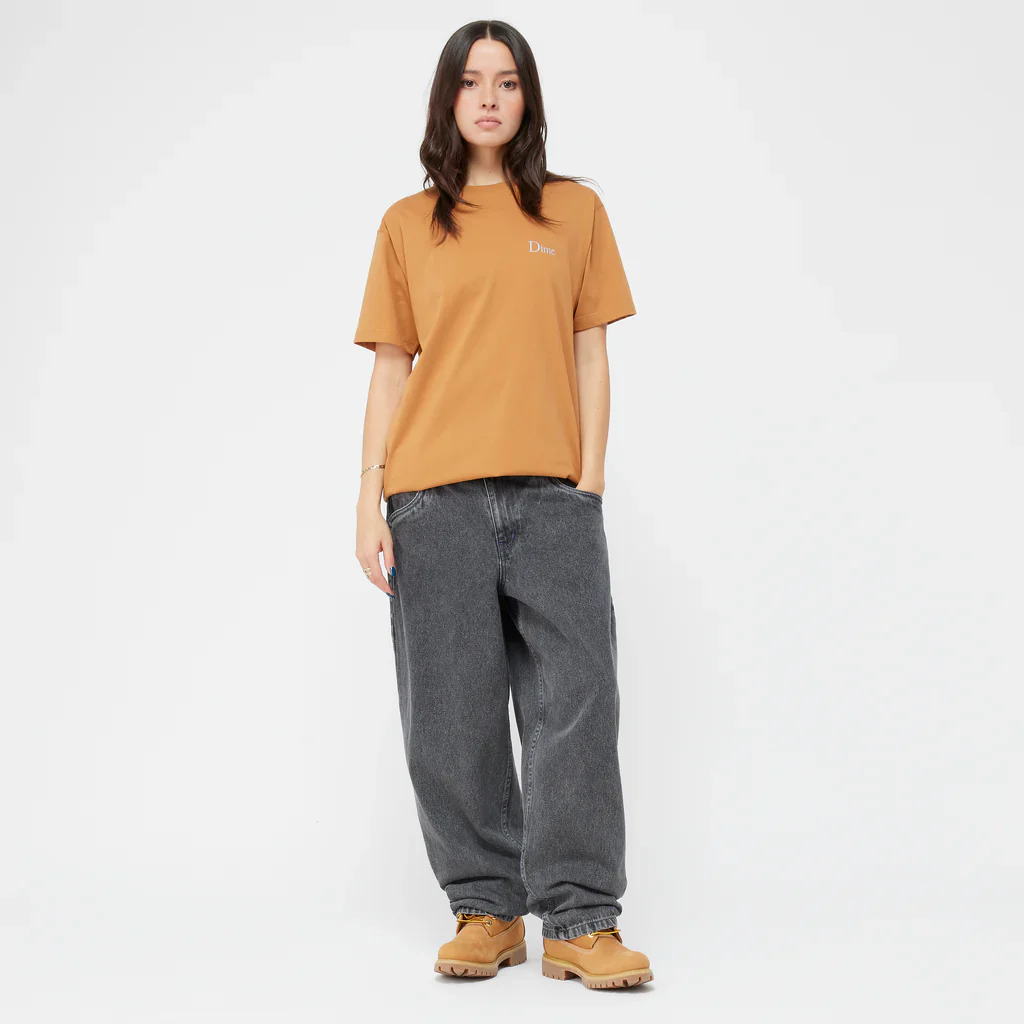 Dime - Classic Small Logo T-Shirt Almond - Image 3