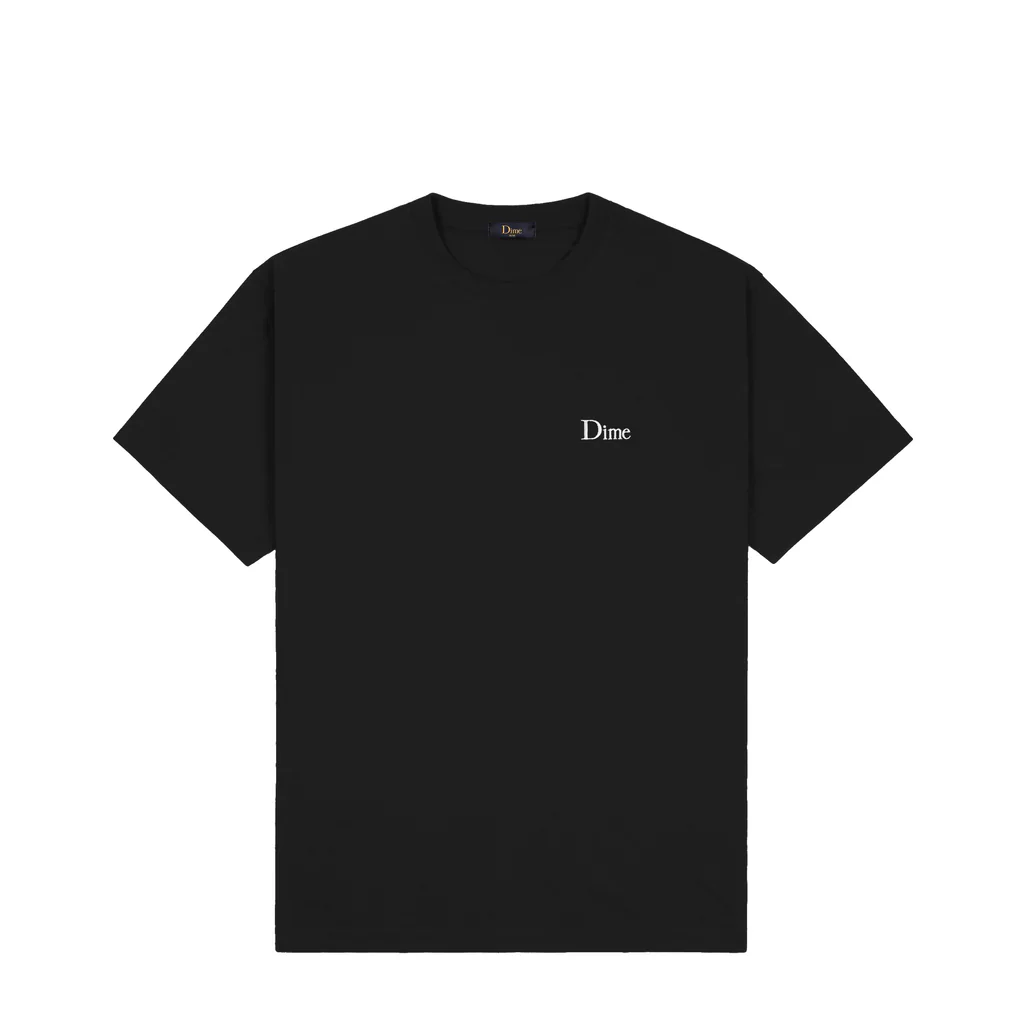 Dime - Classic Small Logo T-Shirt Black