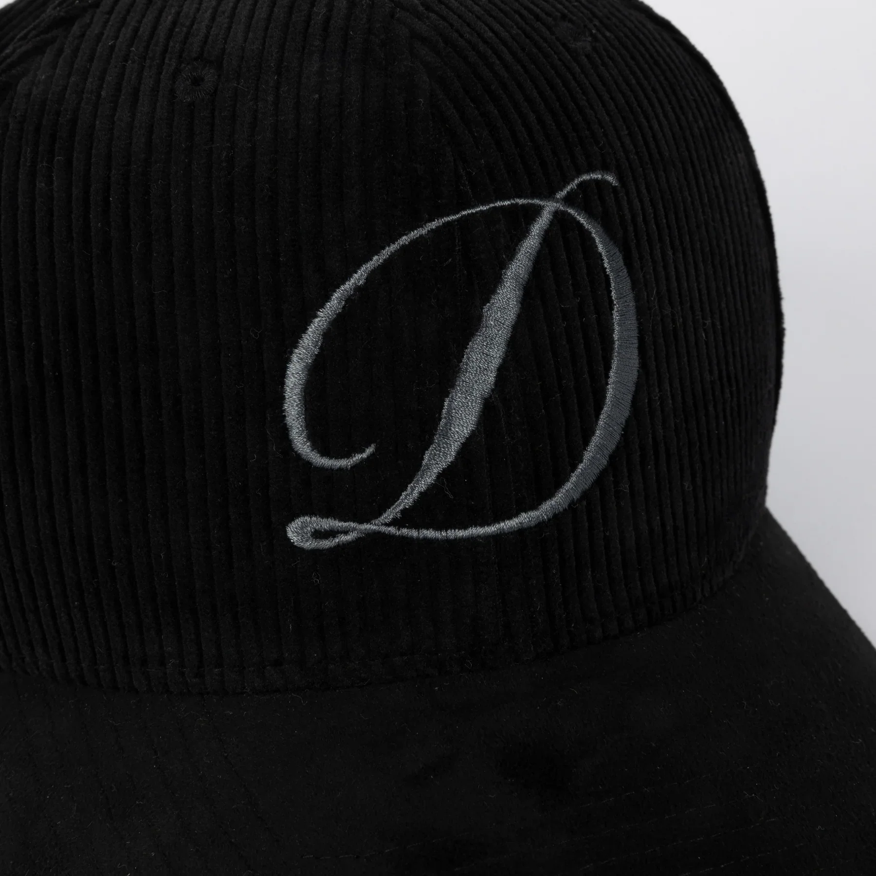 Dime - Cord Full Fit Cap Black - Image 3