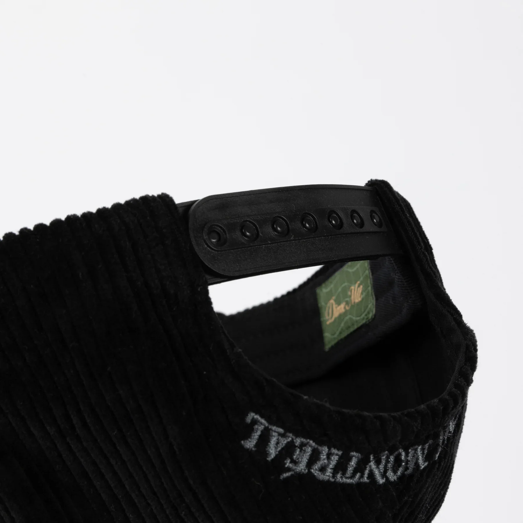 Dime - Cord Full Fit Cap Black - Image 4