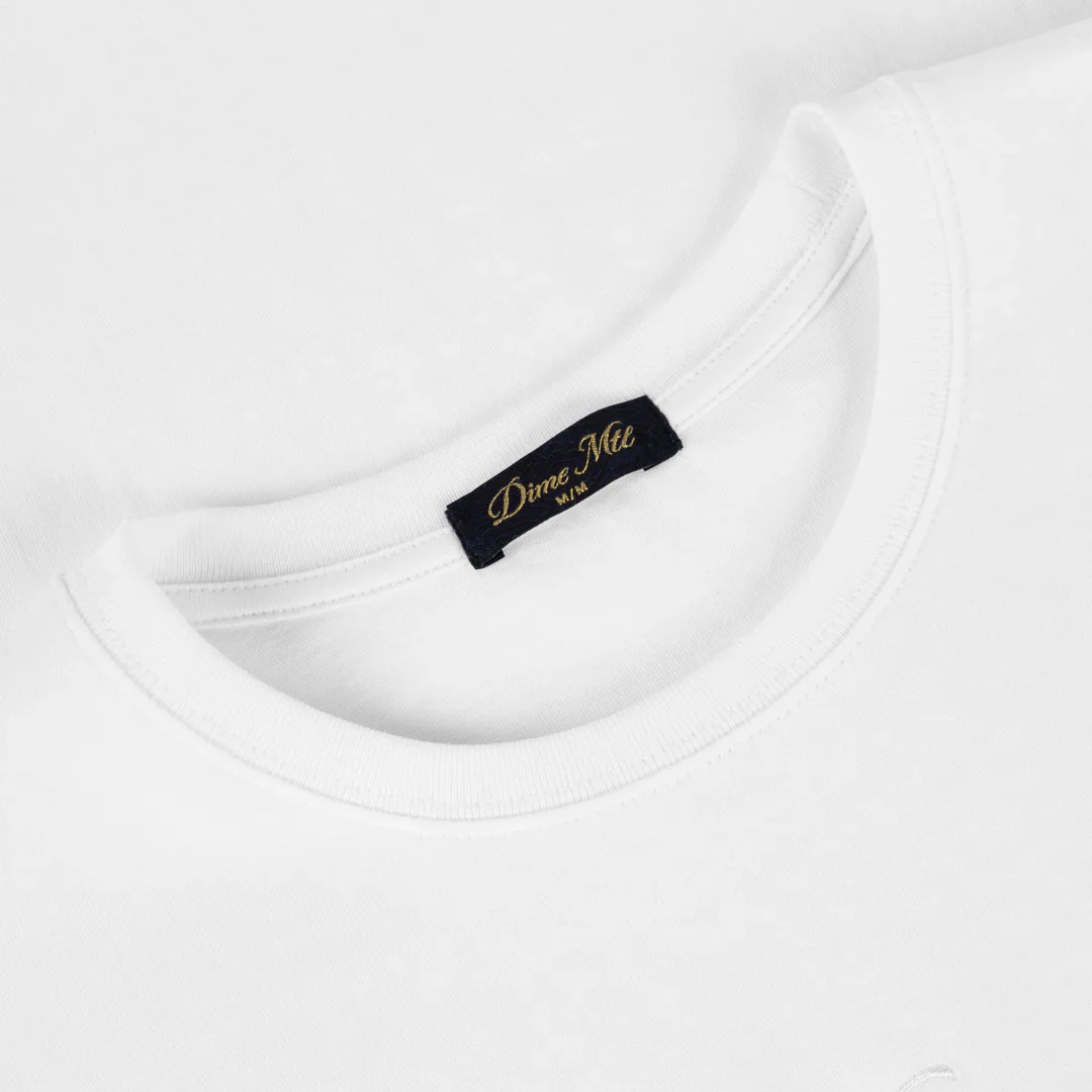 Dime - Cursive T-Shirt White - Image 3