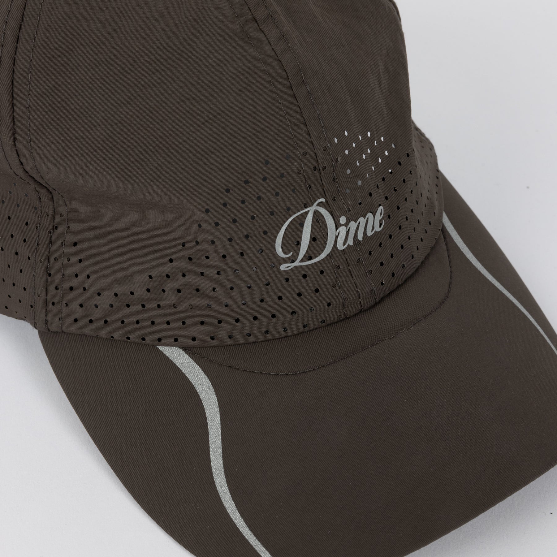 Dime - Cursive Tech Cap Charcoal - Image 3