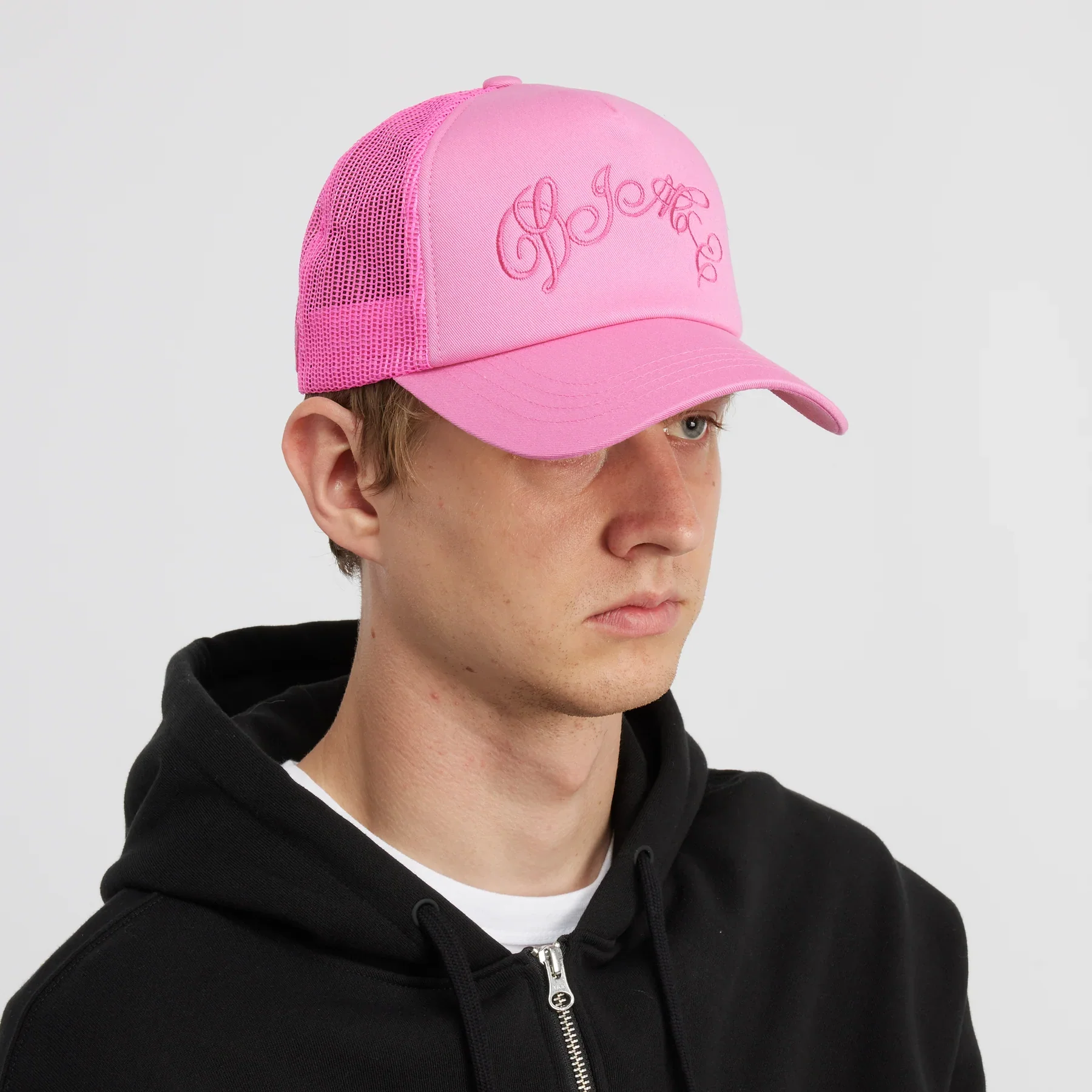 Dime - Fighter Trucker Cap Hot Pink - Image 2