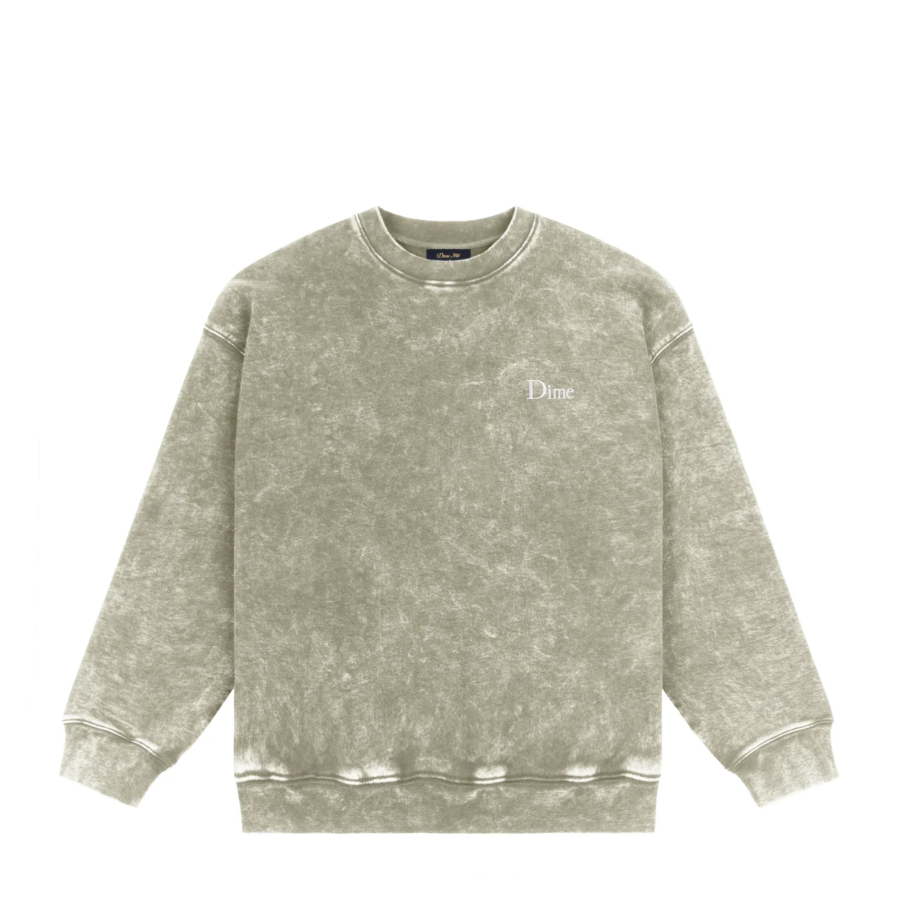 Dime - French Terry Crewneck Faded Cement