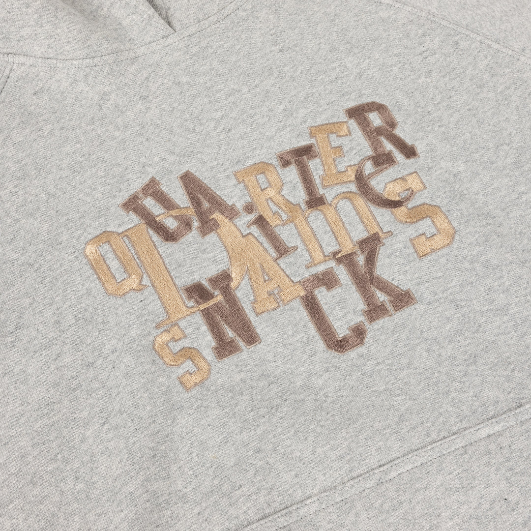 Dime x Quartersnacks - Jumble Hood Heather Grey - Image 2