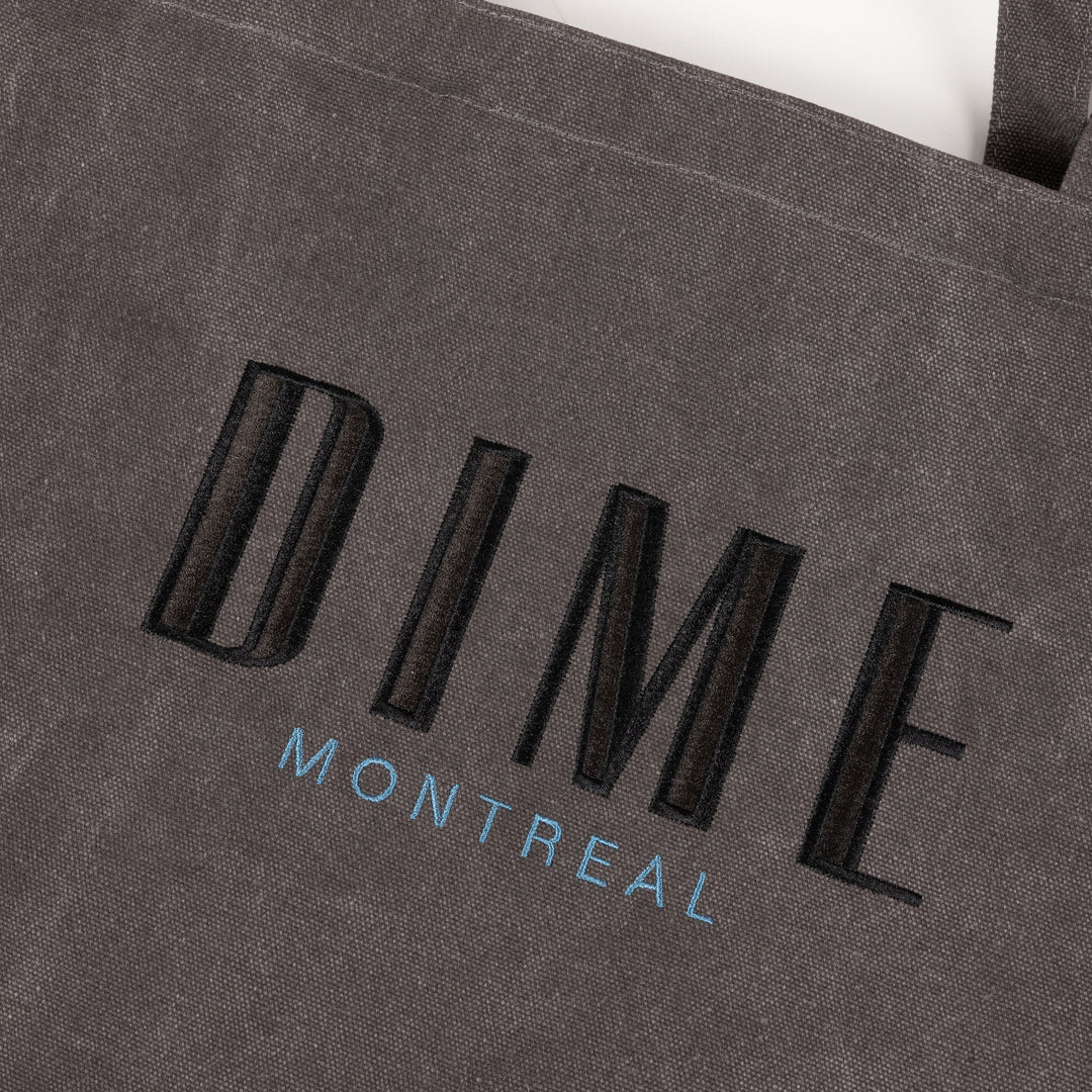 Dime - Montreal Tote Bag Charcoal - Image 2