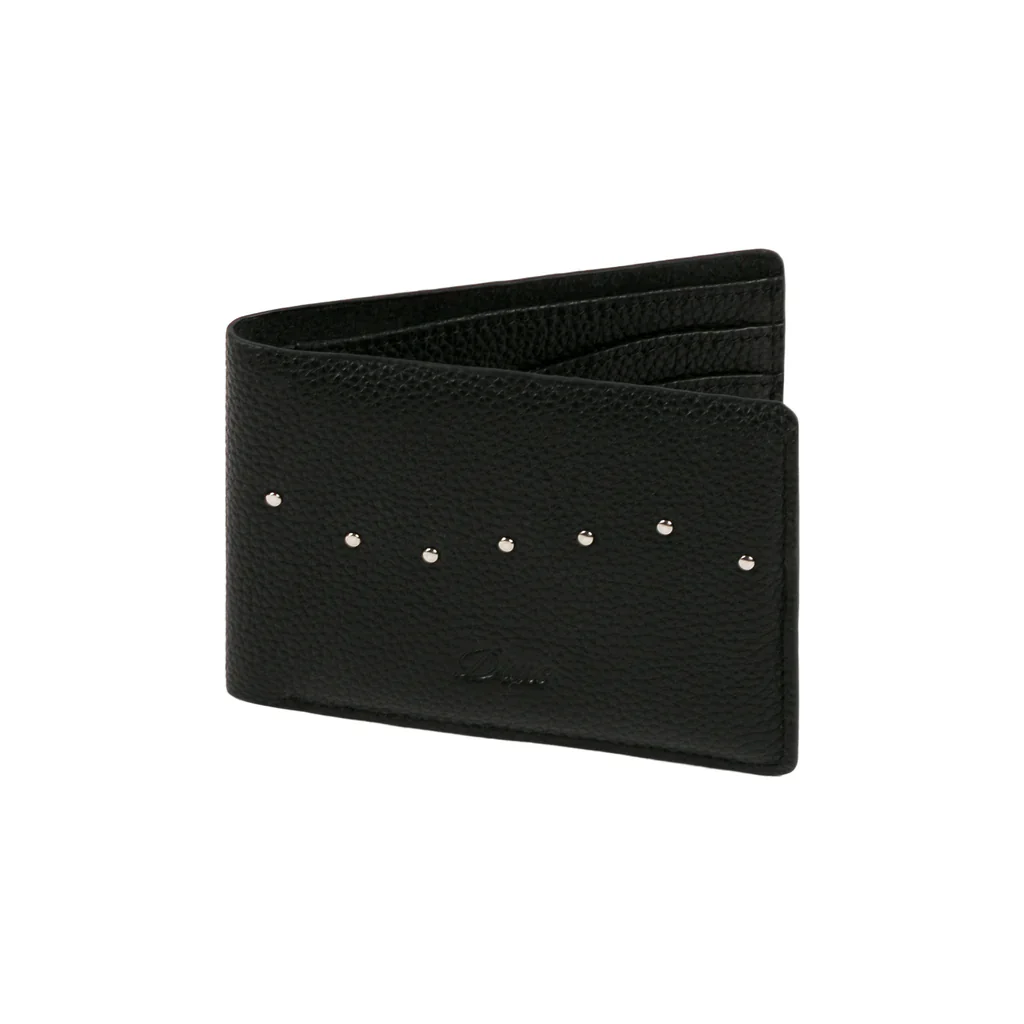 Dime - Studded Biford Wallet Black