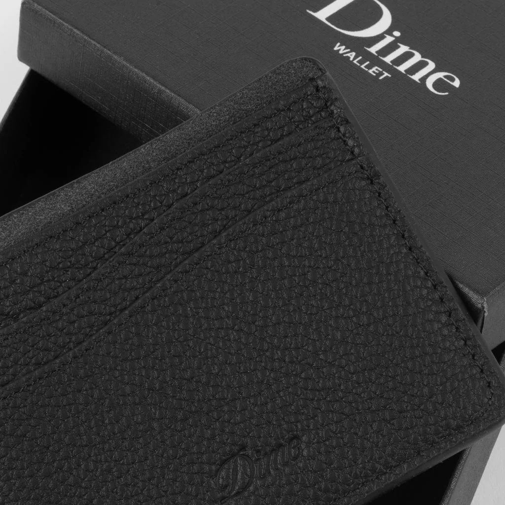 Dime - Studded Biford Wallet Black - Image 2