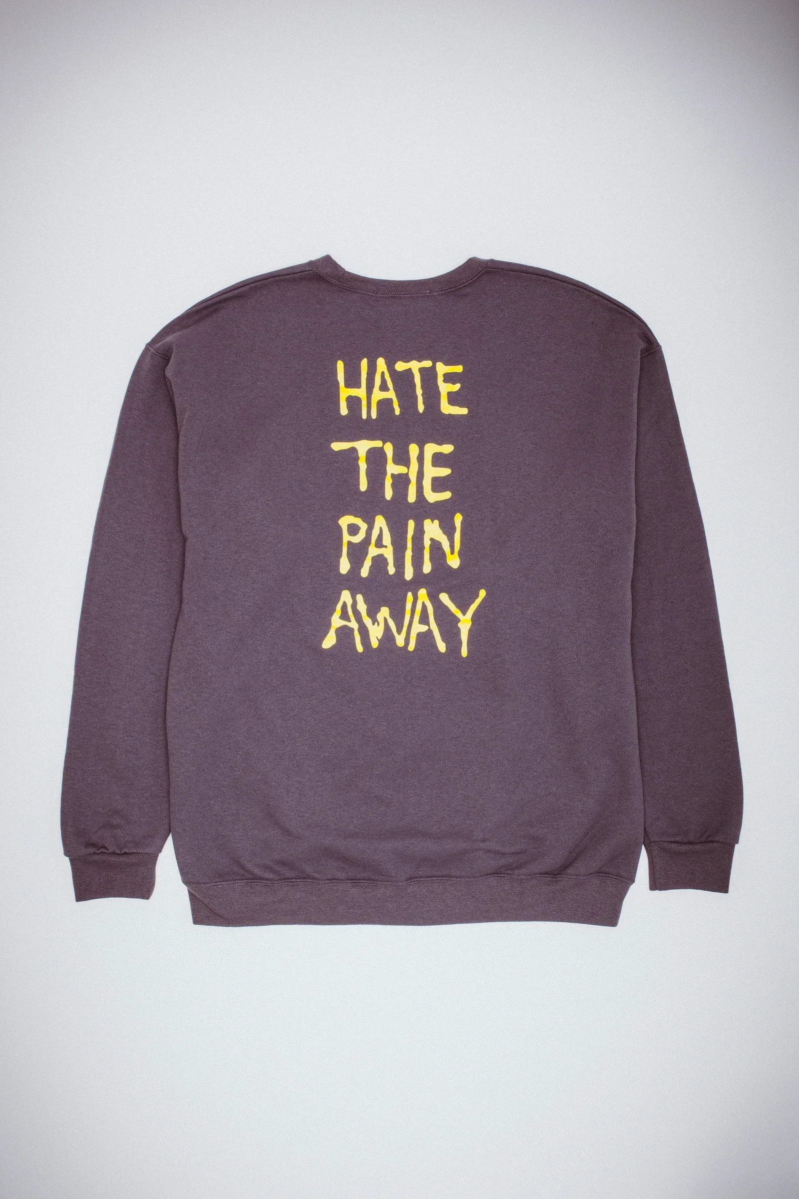 FA - Hate The Pain Away Crewneck Charcoal - Image 2