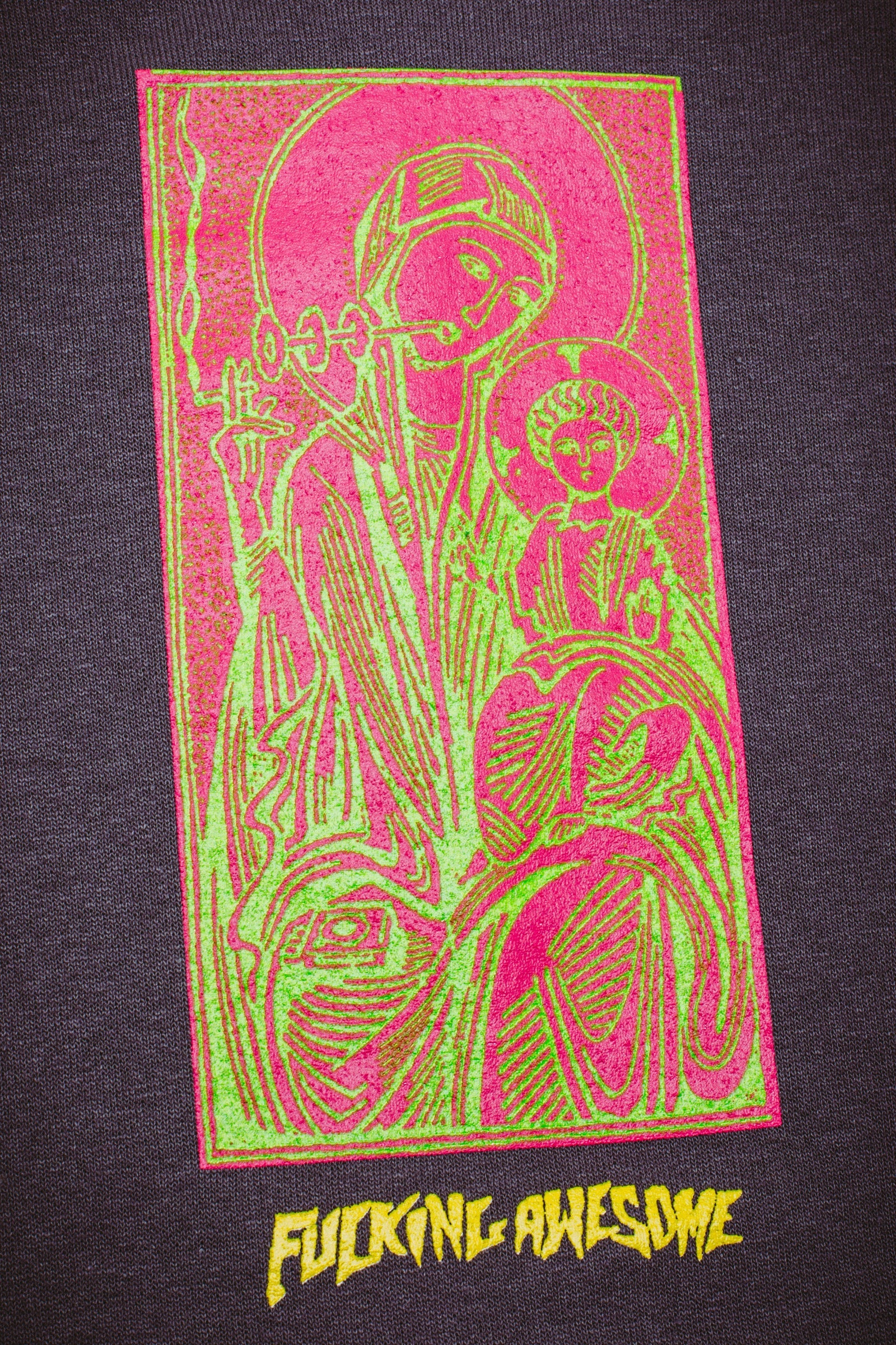 FA - Hate The Pain Away Crewneck Charcoal - Image 3