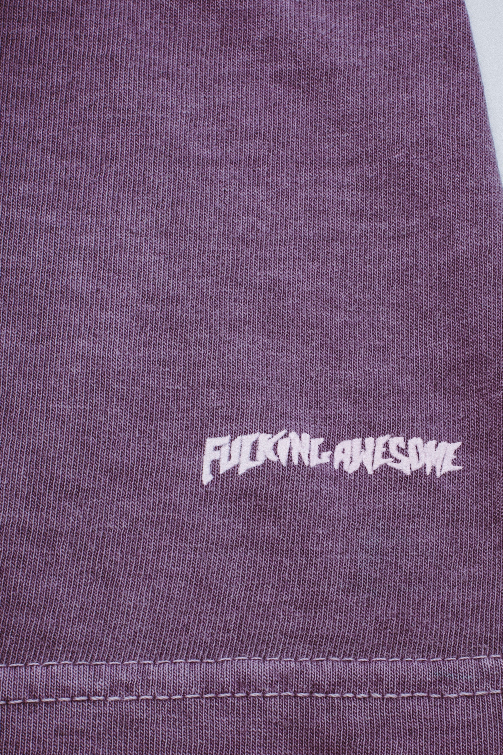 FA - Tomorrow Children Test Print T-Shirt Wine - Image 4
