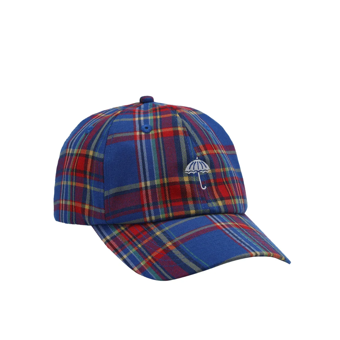Hélas - Laurent Cap Checked Blue