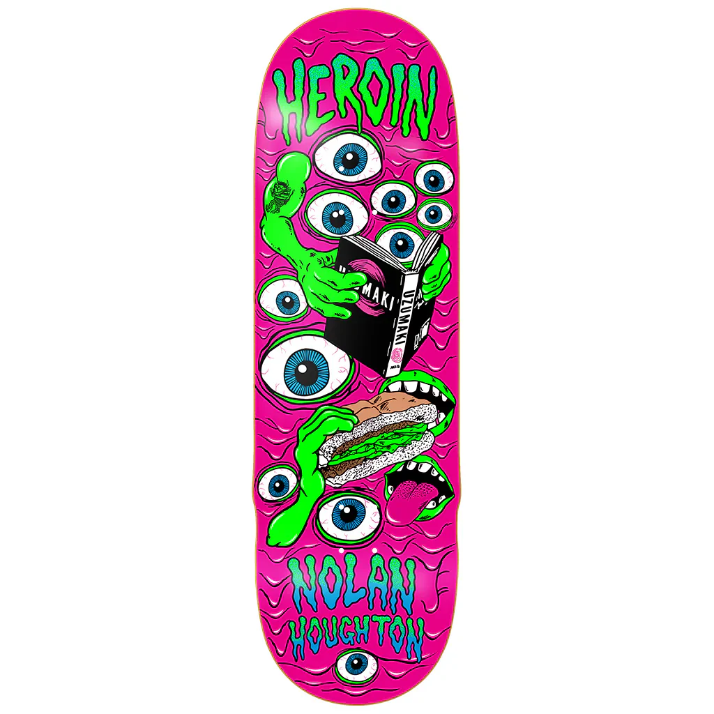 Heroin Skateboards - Nolan Houghton Mutate Or Die 9.5"
