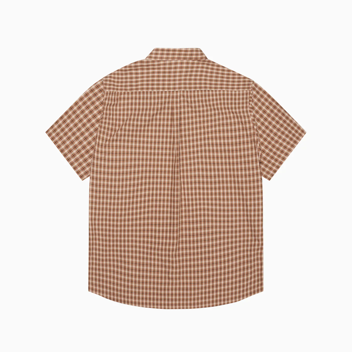 Last Resort AB - Base SS Shirt Caramel Check - Image 2