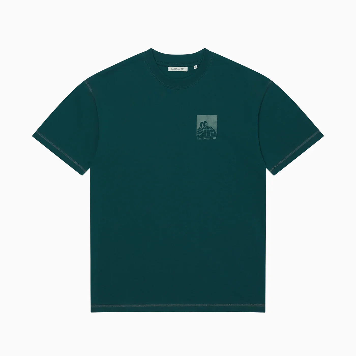 Last Resort AB - Little AB Flatlock SS Tee Dark Teal