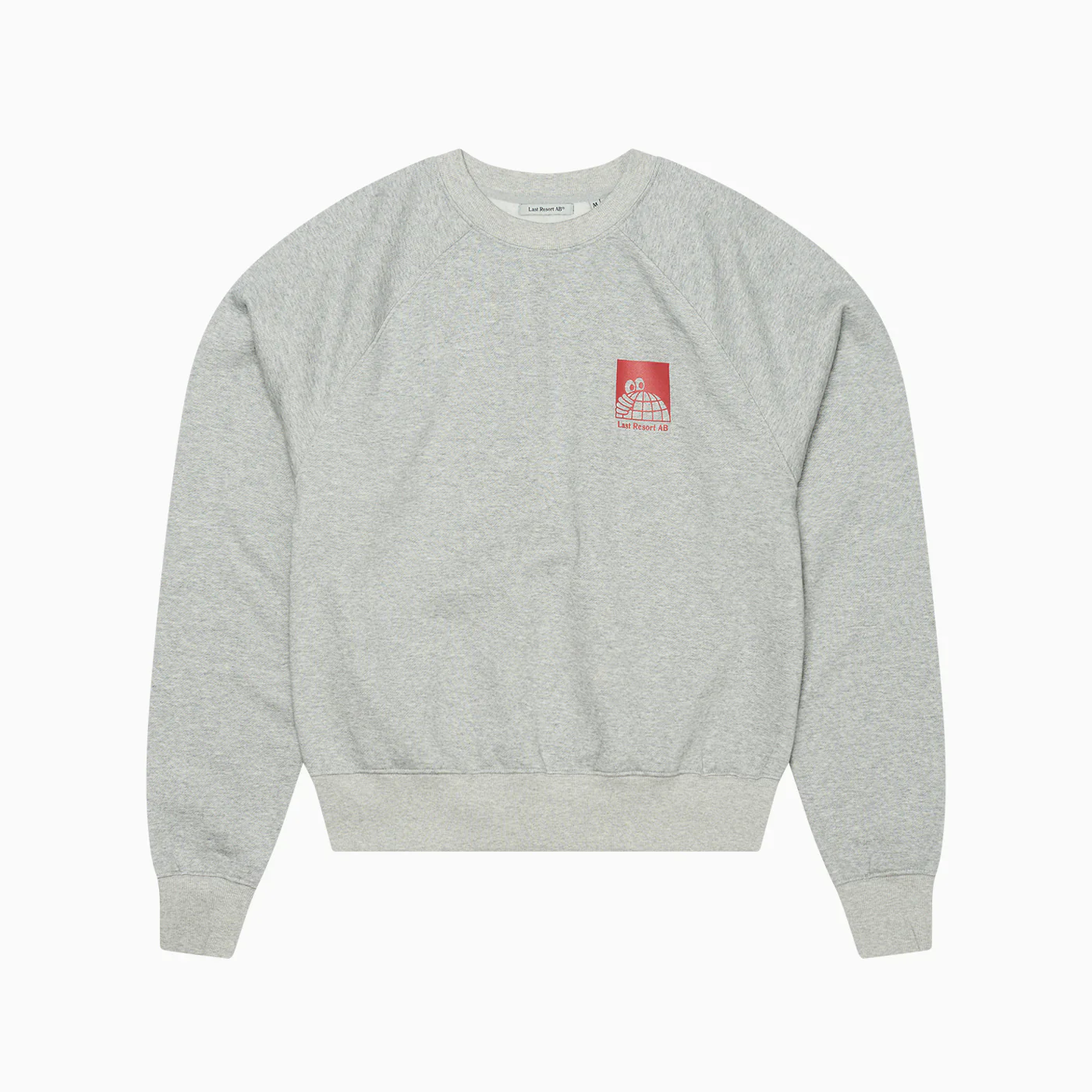 Last Resort AB - Little AB Raglan Sweat Grey Melange