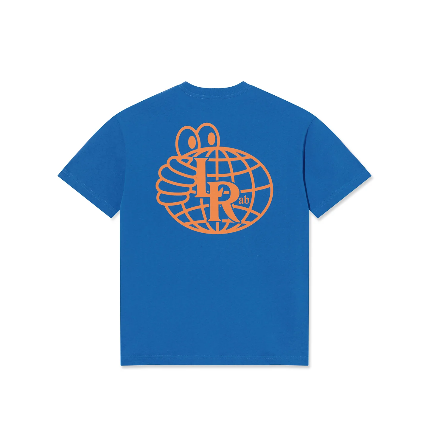 Last Resort AB - Monogram SS Tee Royal Blue/Sunset Orange
