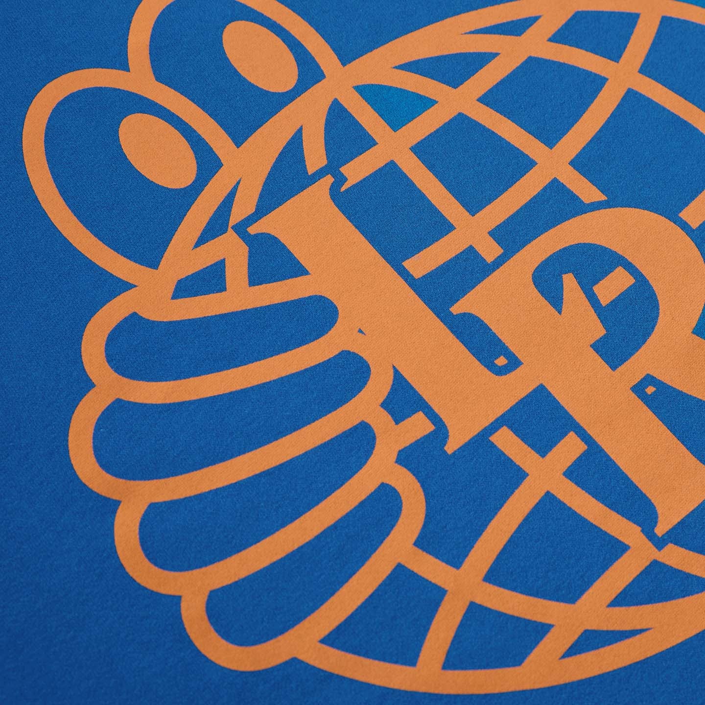 Last Resort AB - Monogram SS Tee Royal Blue/Sunset Orange - Image 4