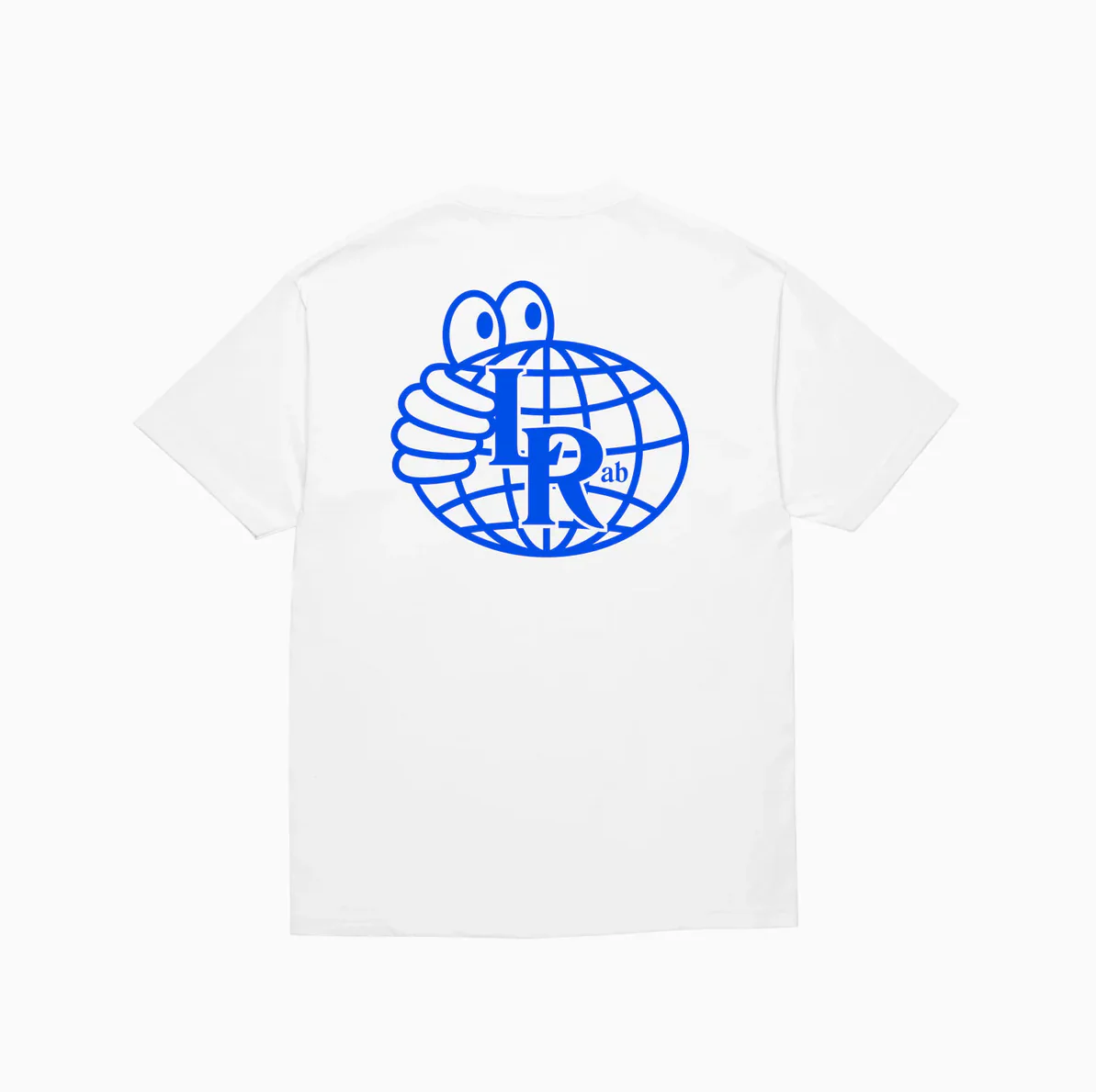 Last Resort AB - Monogram SS Tee White/Reflex Blue