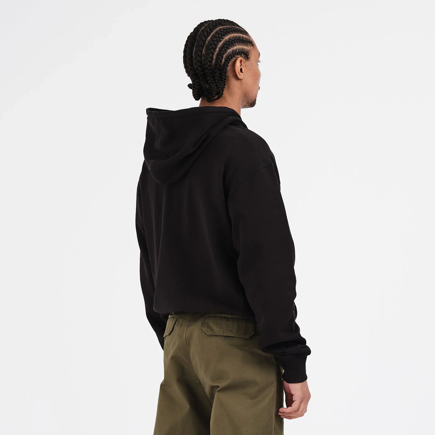 Last Resort AB - Script Logo Zip Hoodie Black - Image 6