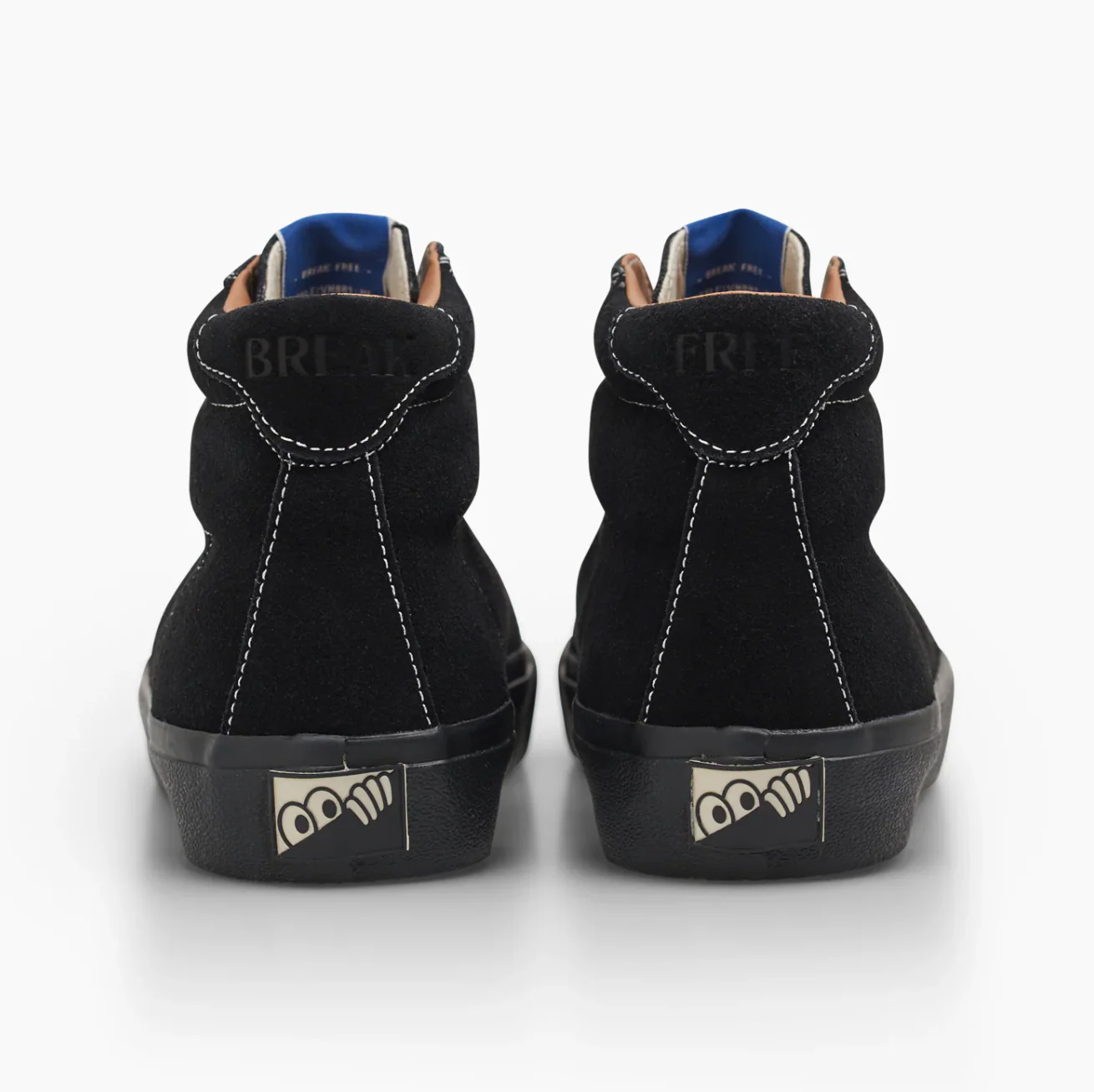 Last Resort AB - VM001 Hi Suede Black/White/Black - Image 4