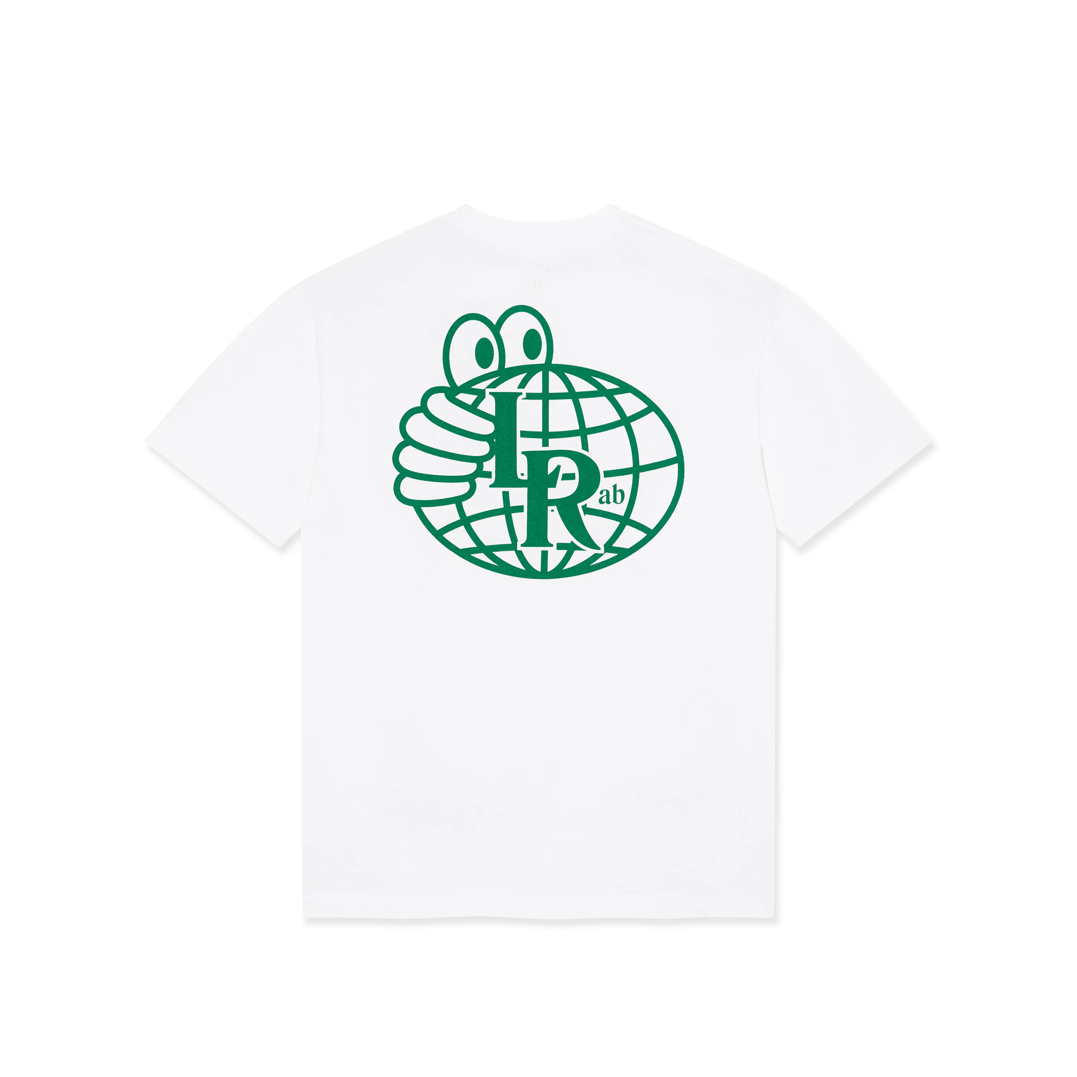 Last Resort AB - Monogram SS Tee White/Kelly Green