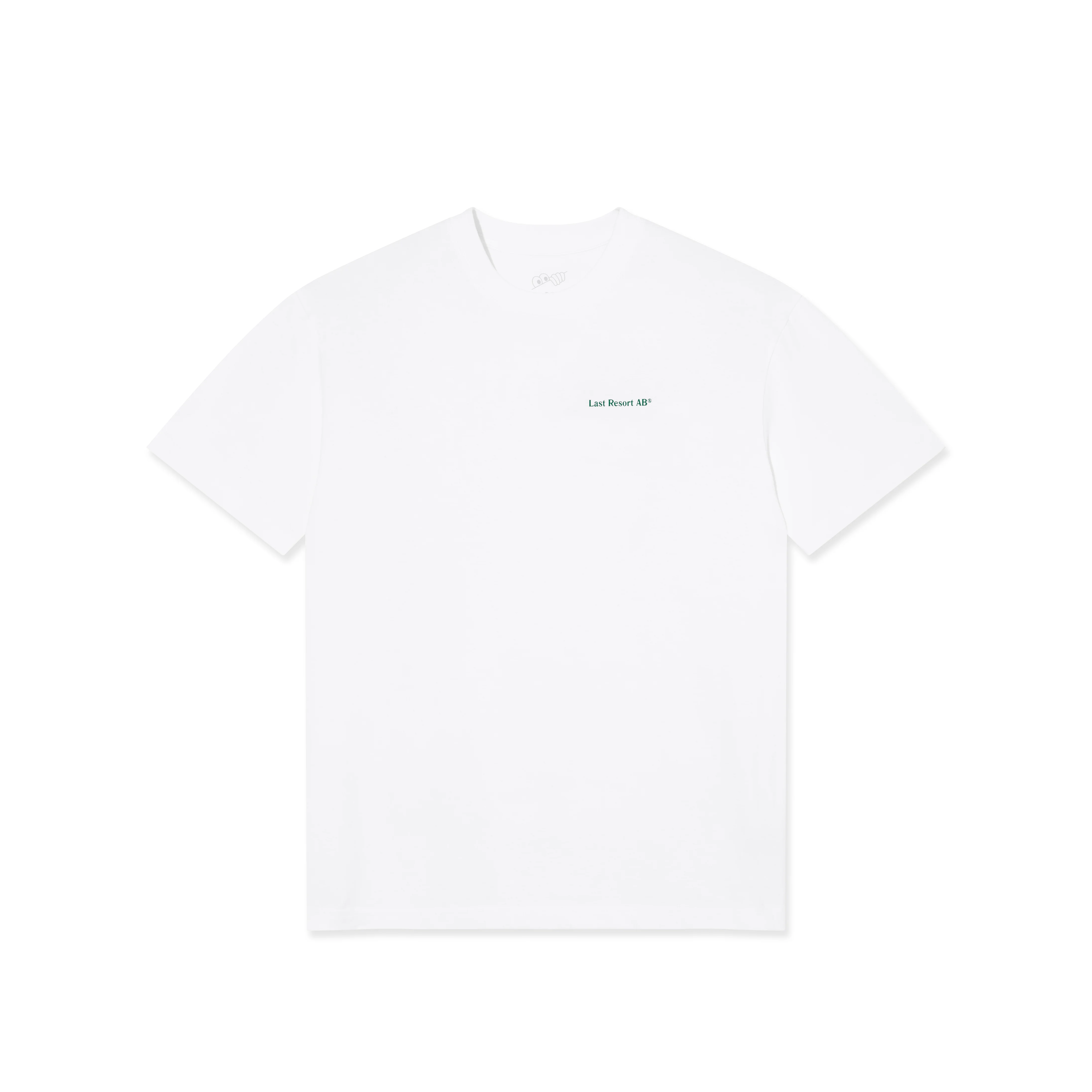 Last Resort AB - Monogram SS Tee White/Kelly Green - Image 2