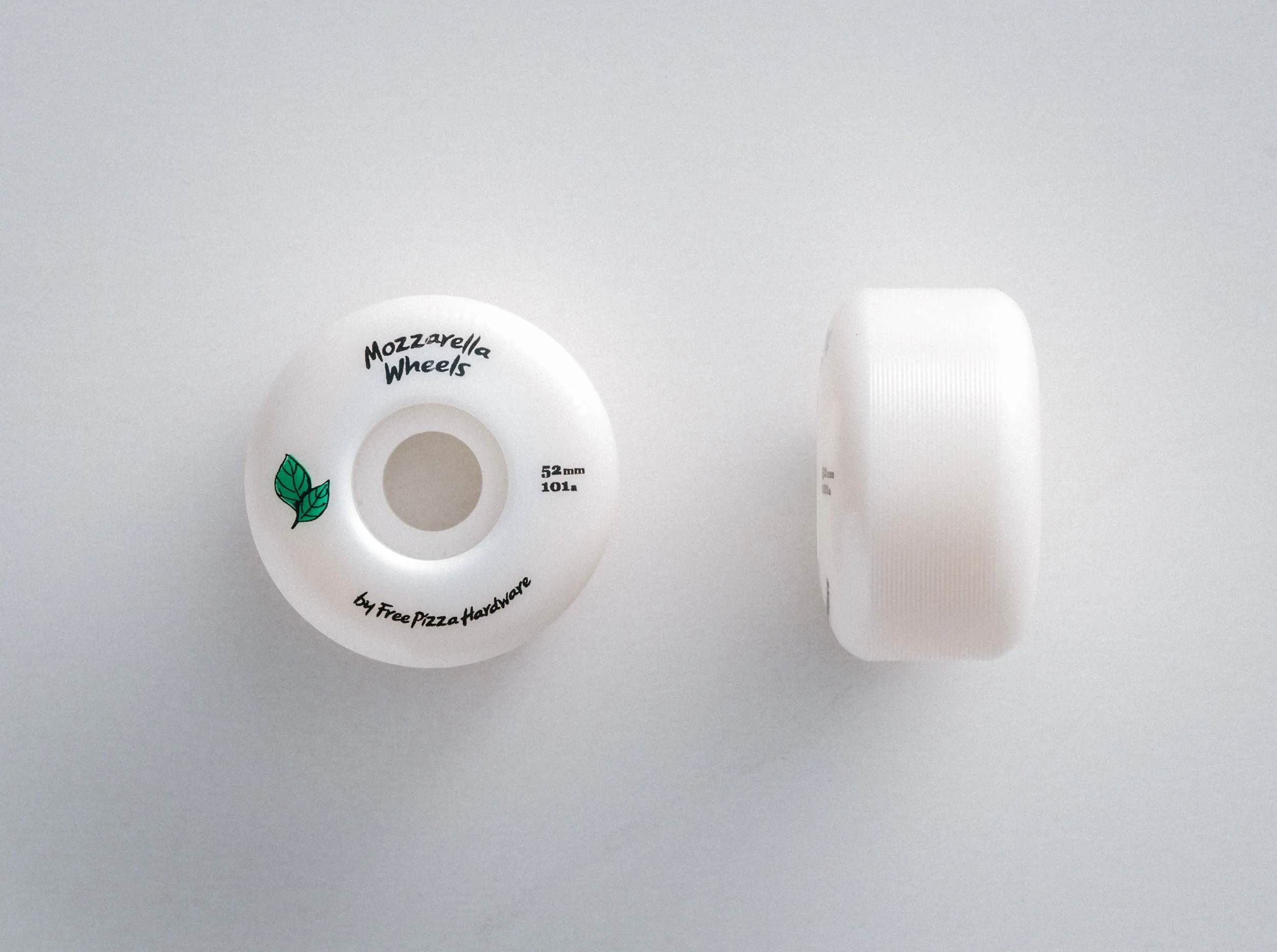 Mozzarella Wheels by Free Pizza Hardware - 55mm 101A