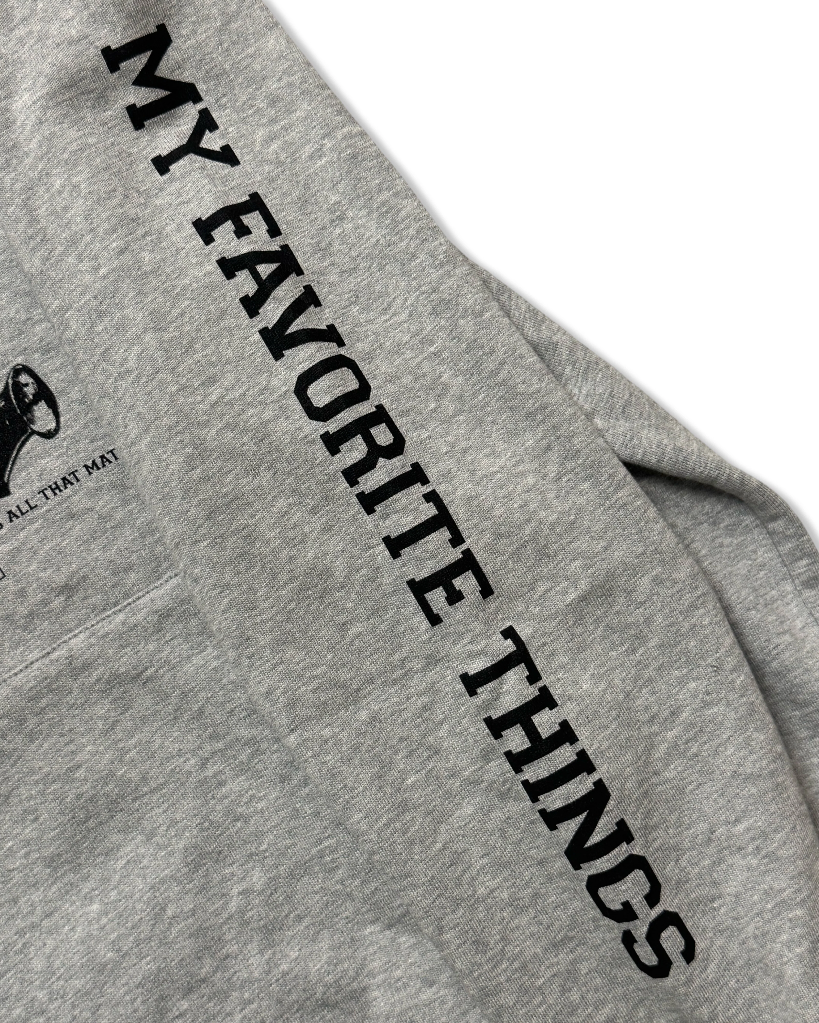 My Favorite Things - Judge Hoodie Heather Grey - Image 2