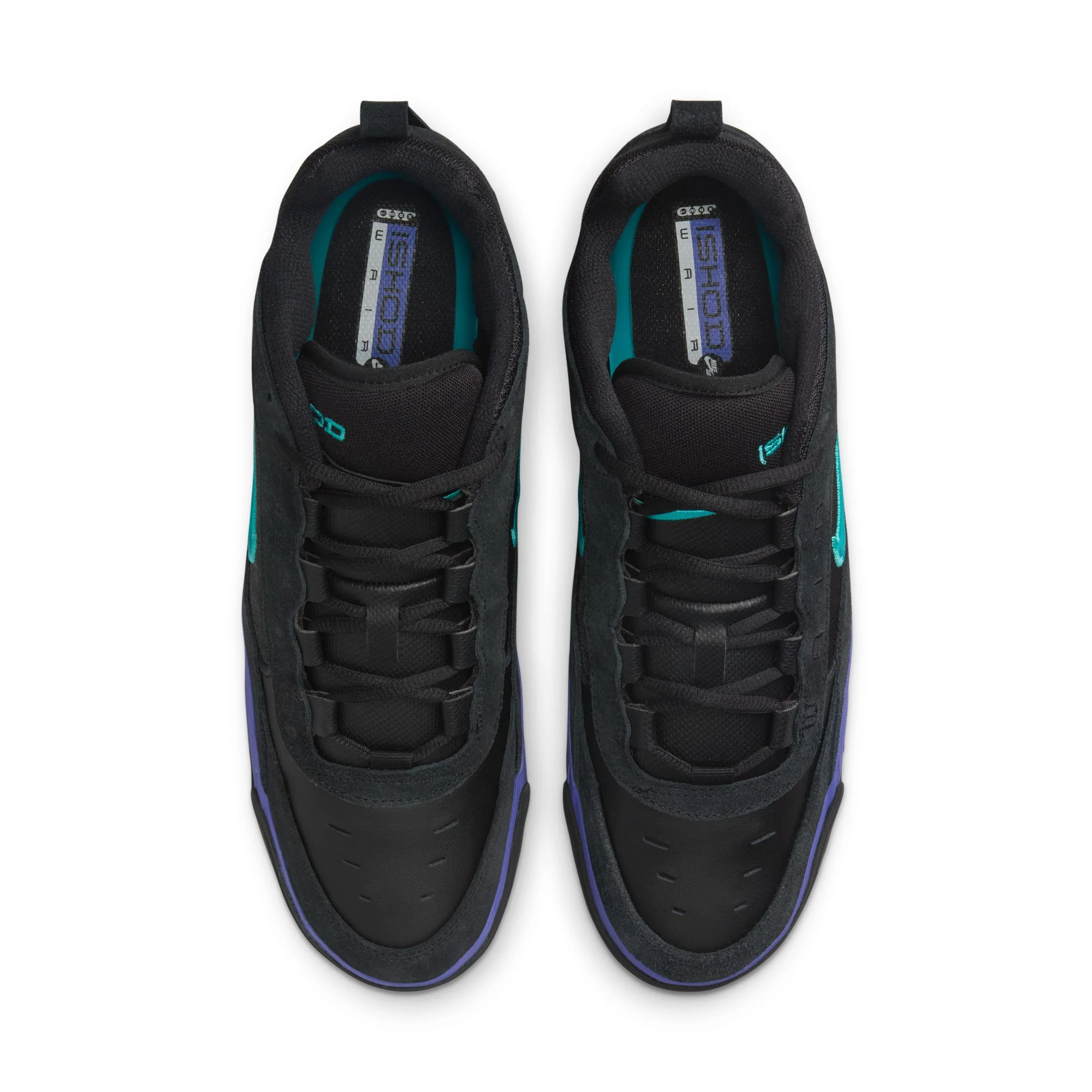 Nike SB - Air Max Ishod Black/Black/Persian Violet/Dusty Cactus - Image 5