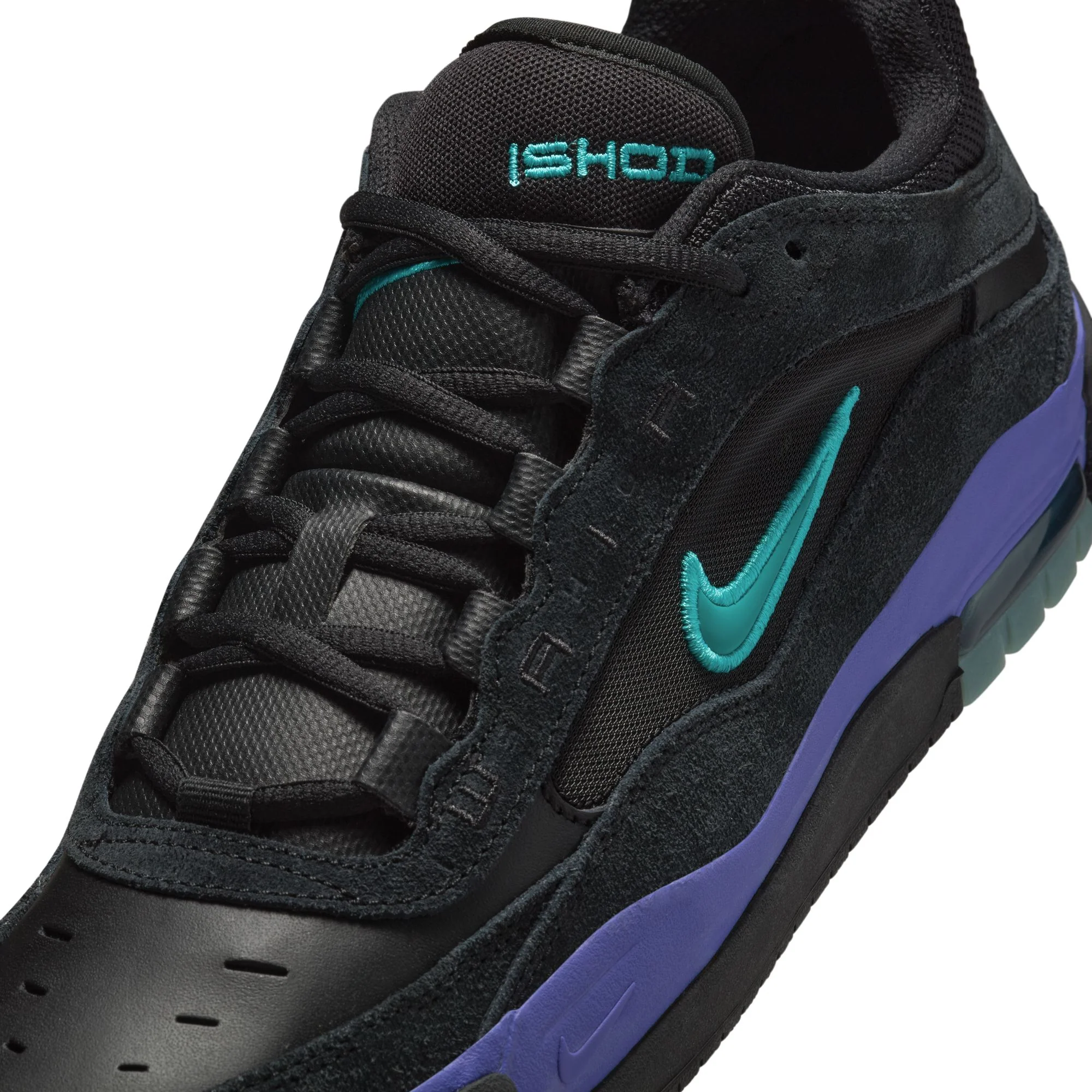 Nike SB - Air Max Ishod Black/Black/Persian Violet/Dusty Cactus - Image 6