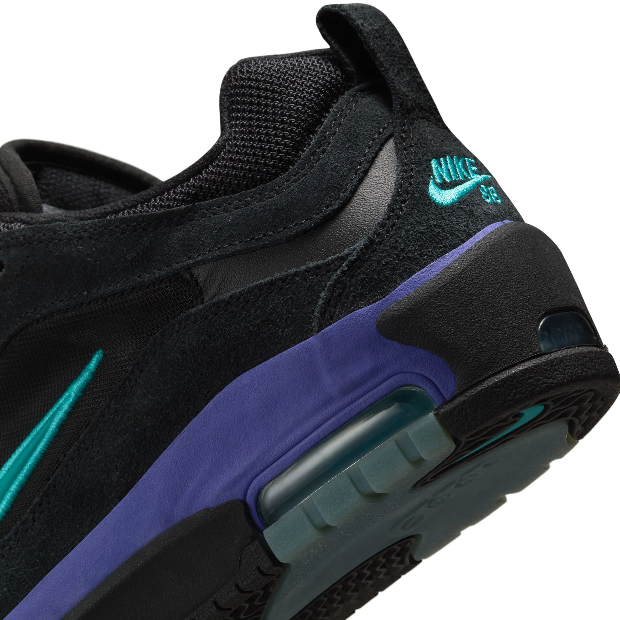 Nike SB - Air Max Ishod Black/Black/Persian Violet/Dusty Cactus - Image 7