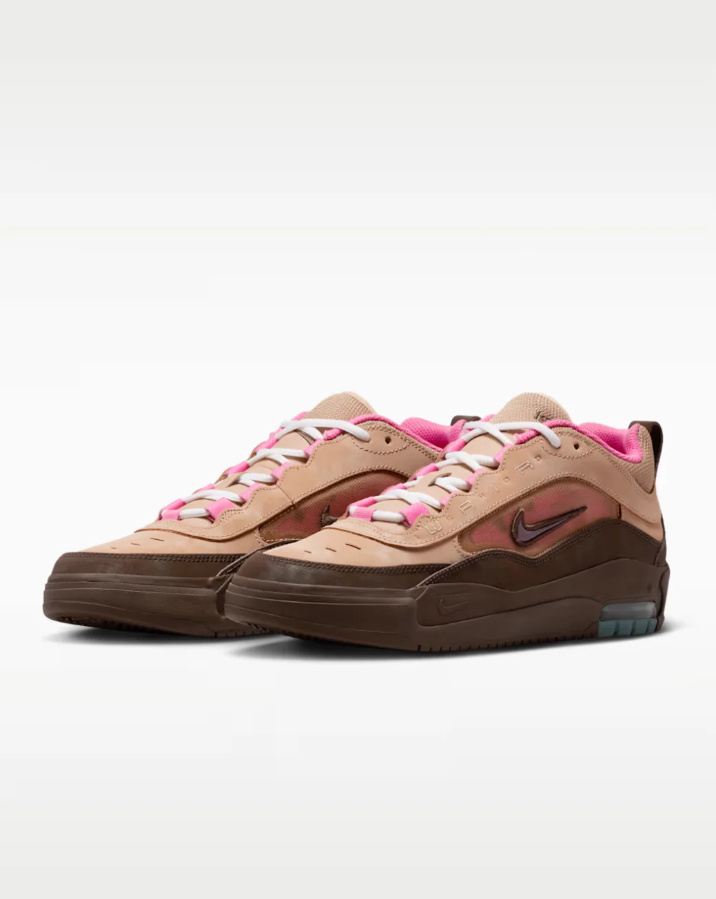 Nike SB - Air Max Ishod Hemp / Baroque Brown -Pinksicle - Image 4