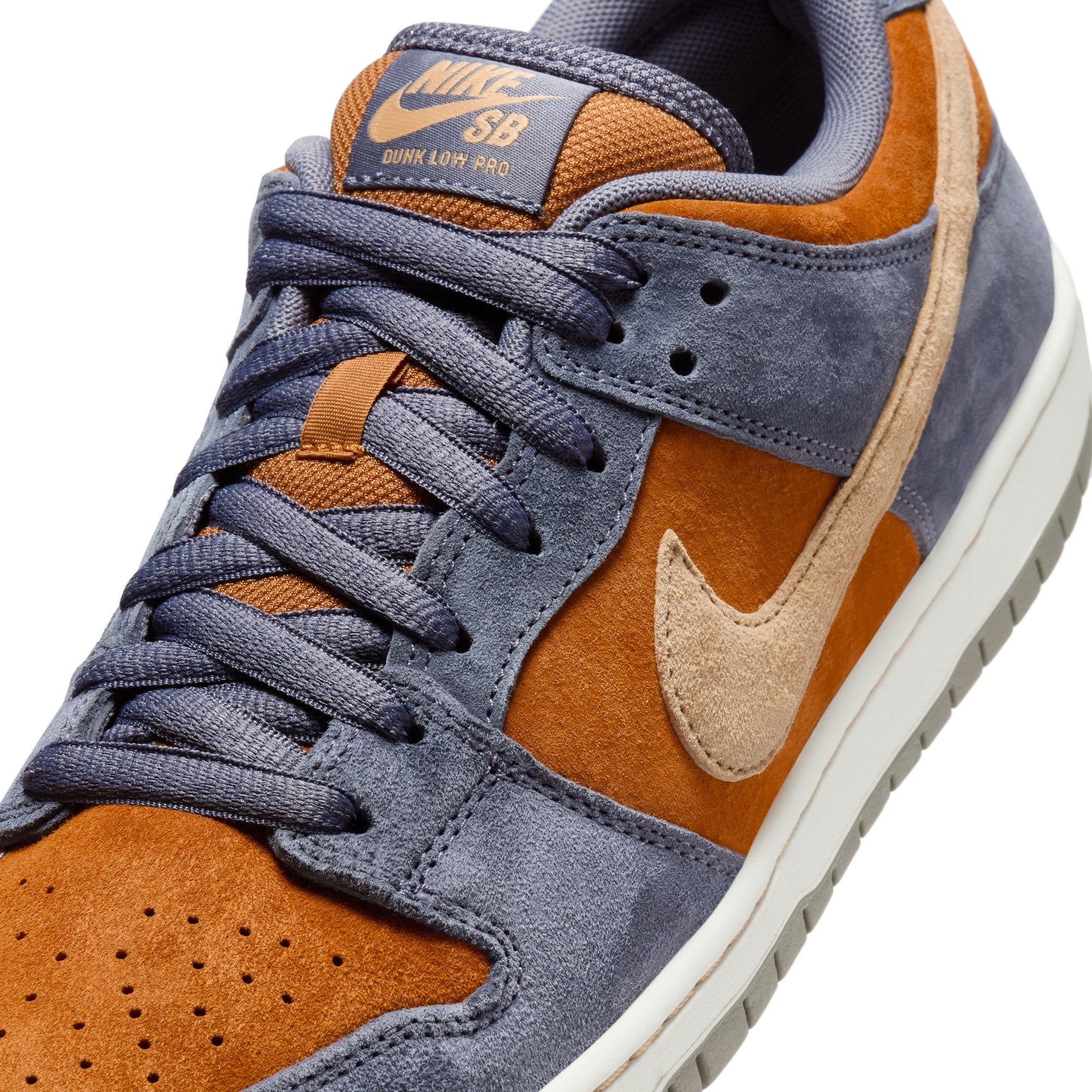 Nike SB Dunk Low Pro Light Carbon / Sesame-Monarch / Summit White - Image 8