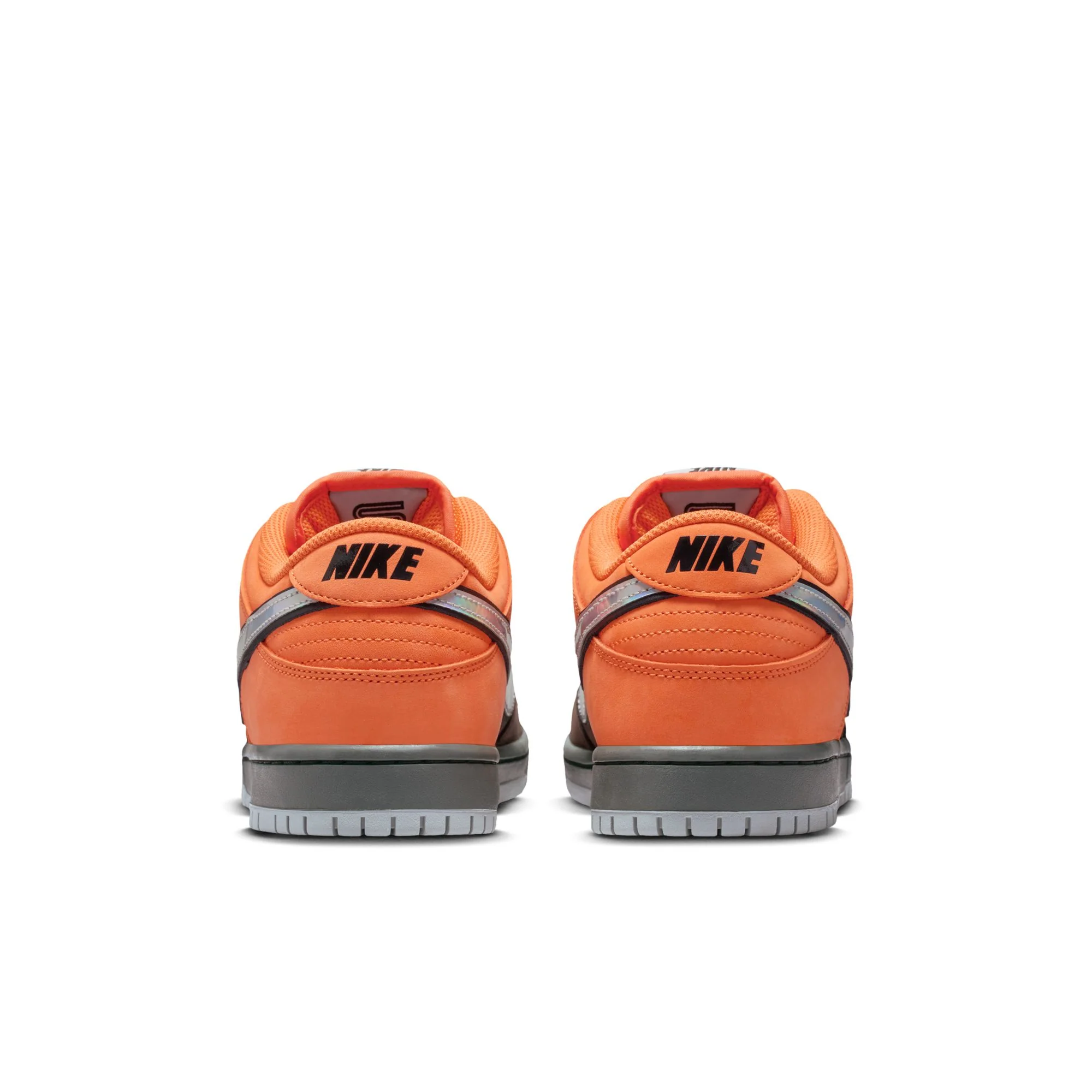 Nike SB - Dunk Low Pro Safety Orange / Wolf Grey - Baroque Brown - Image 4