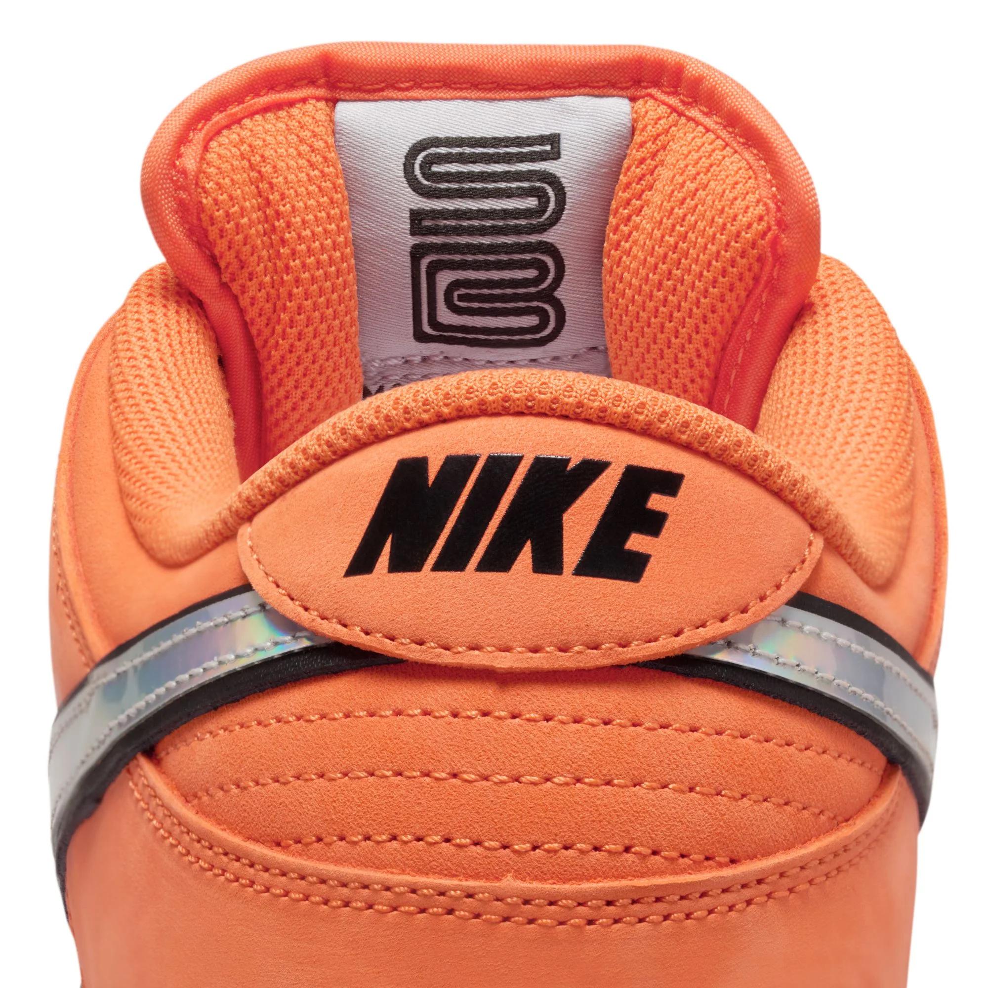 Nike SB - Dunk Low Pro Safety Orange / Wolf Grey - Baroque Brown - Image 7