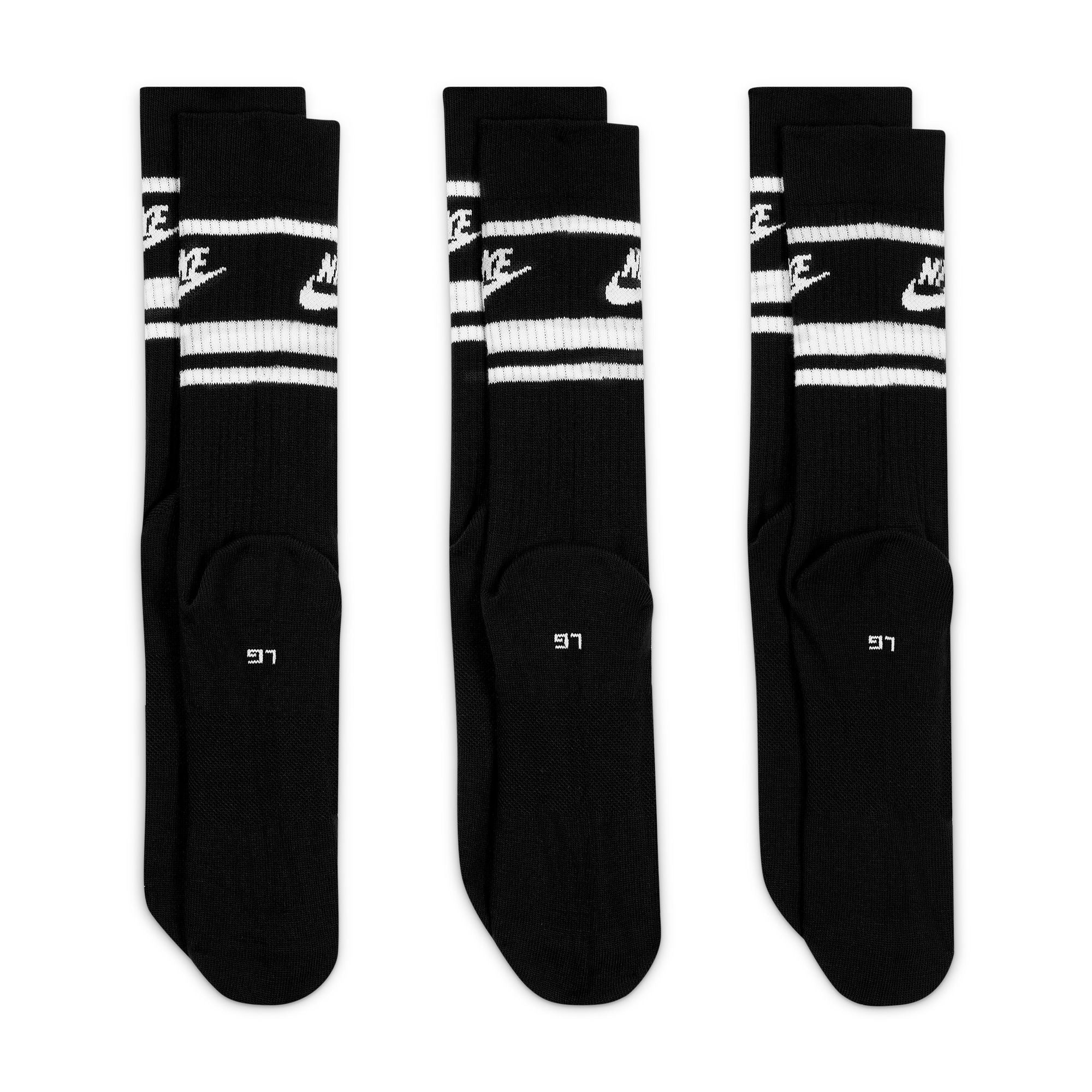 Nike SB - Everyday Essential Socks Black / White - Image 3