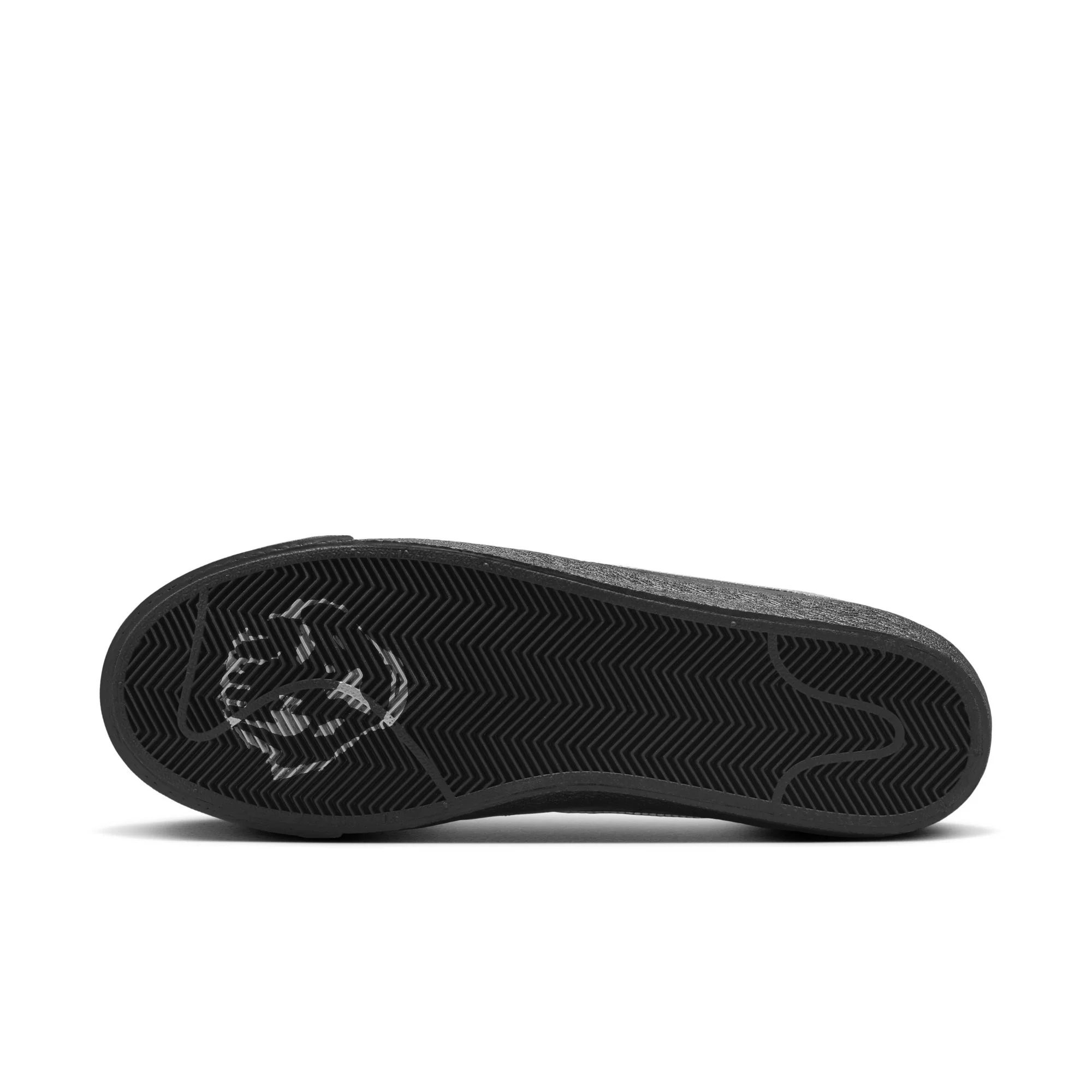 Nike SB x Dancer - Zoom Blazer Low Black/Metallic Silver-Black - Image 4