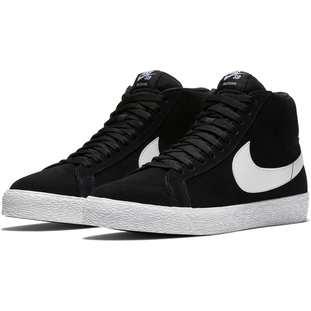 Nike SB - Zoom Blazer Mid Black/White - Image 3