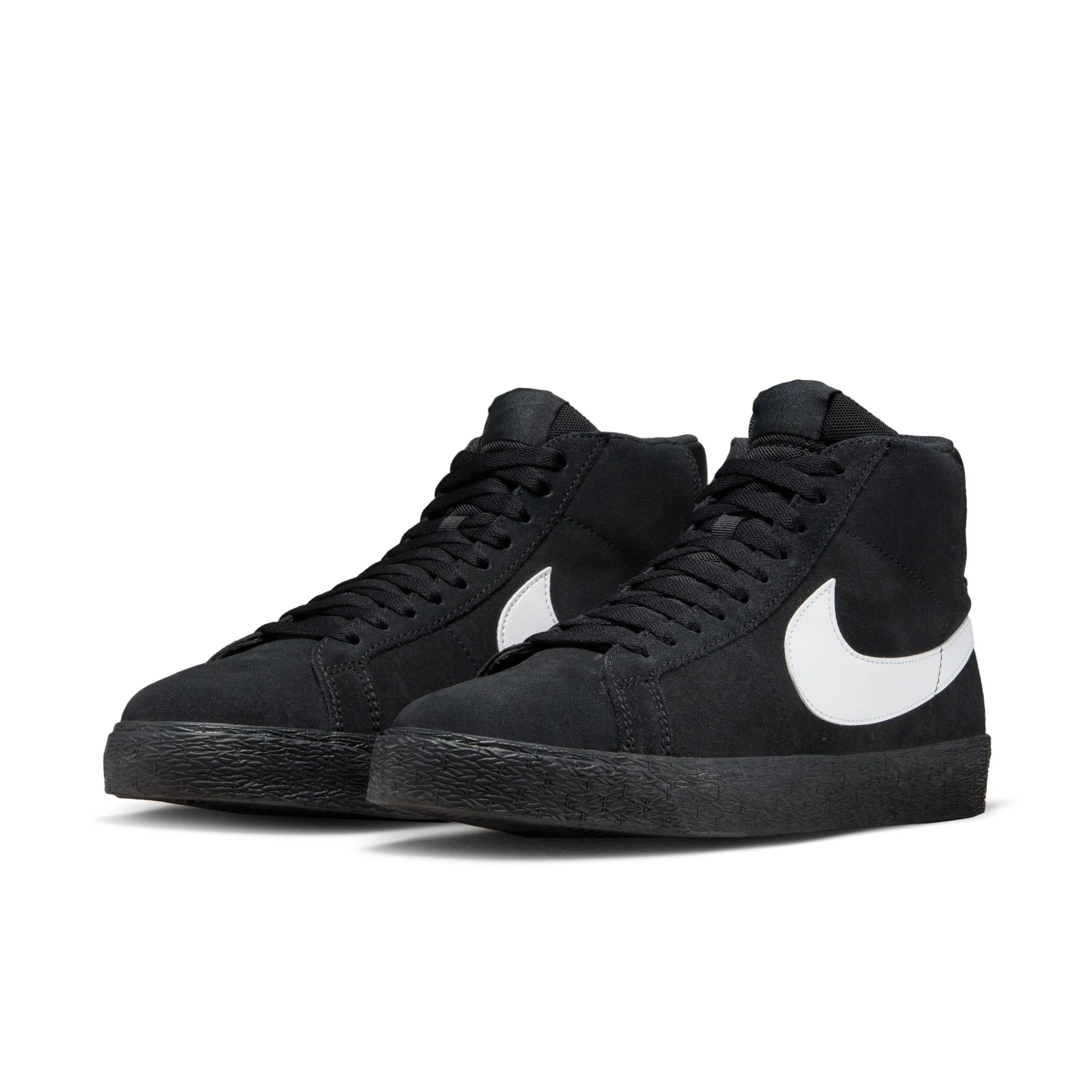 Nike SB - Zoom Blazer Mid Black / White / Black - Image 3